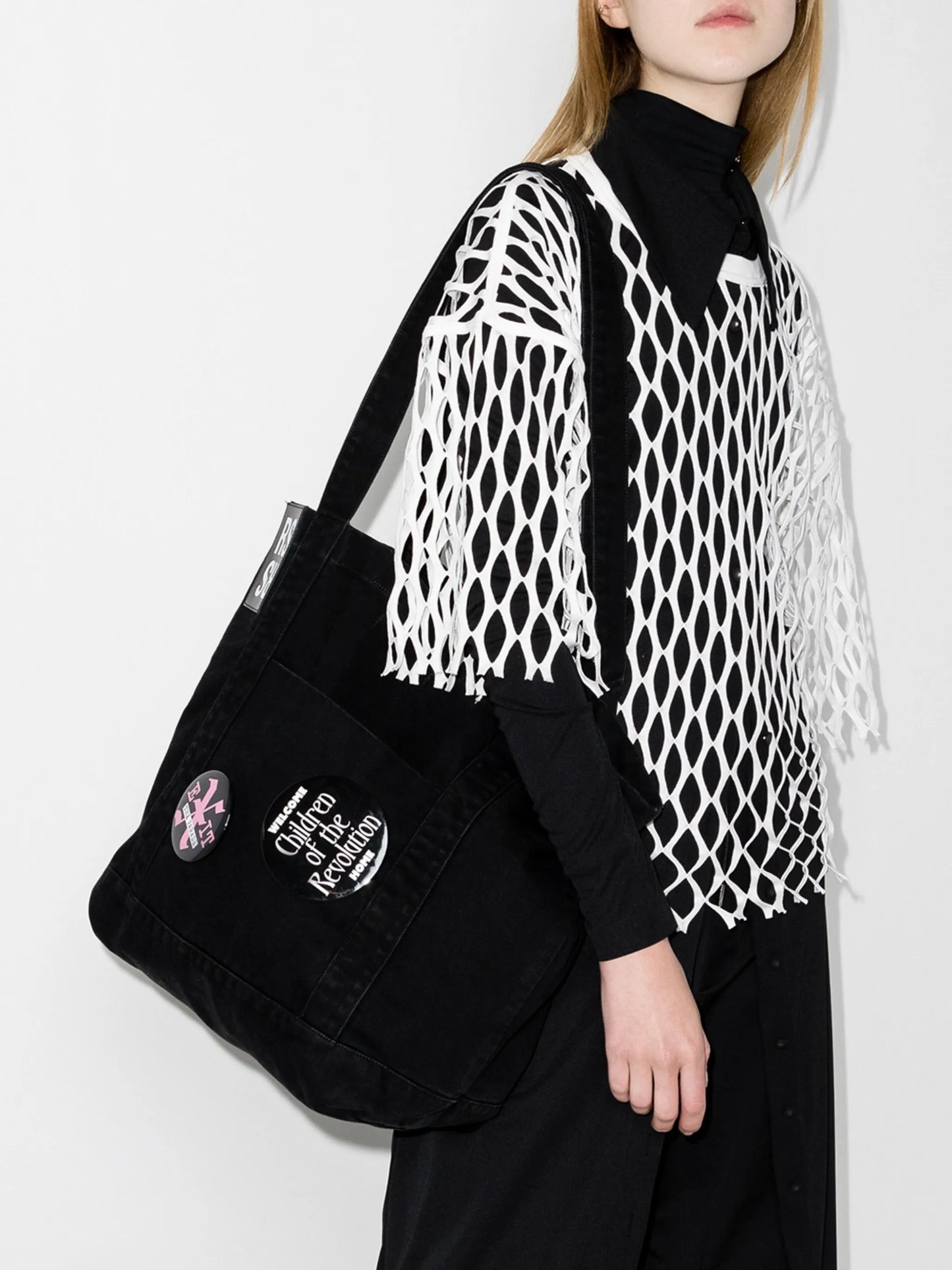 denim tote bag