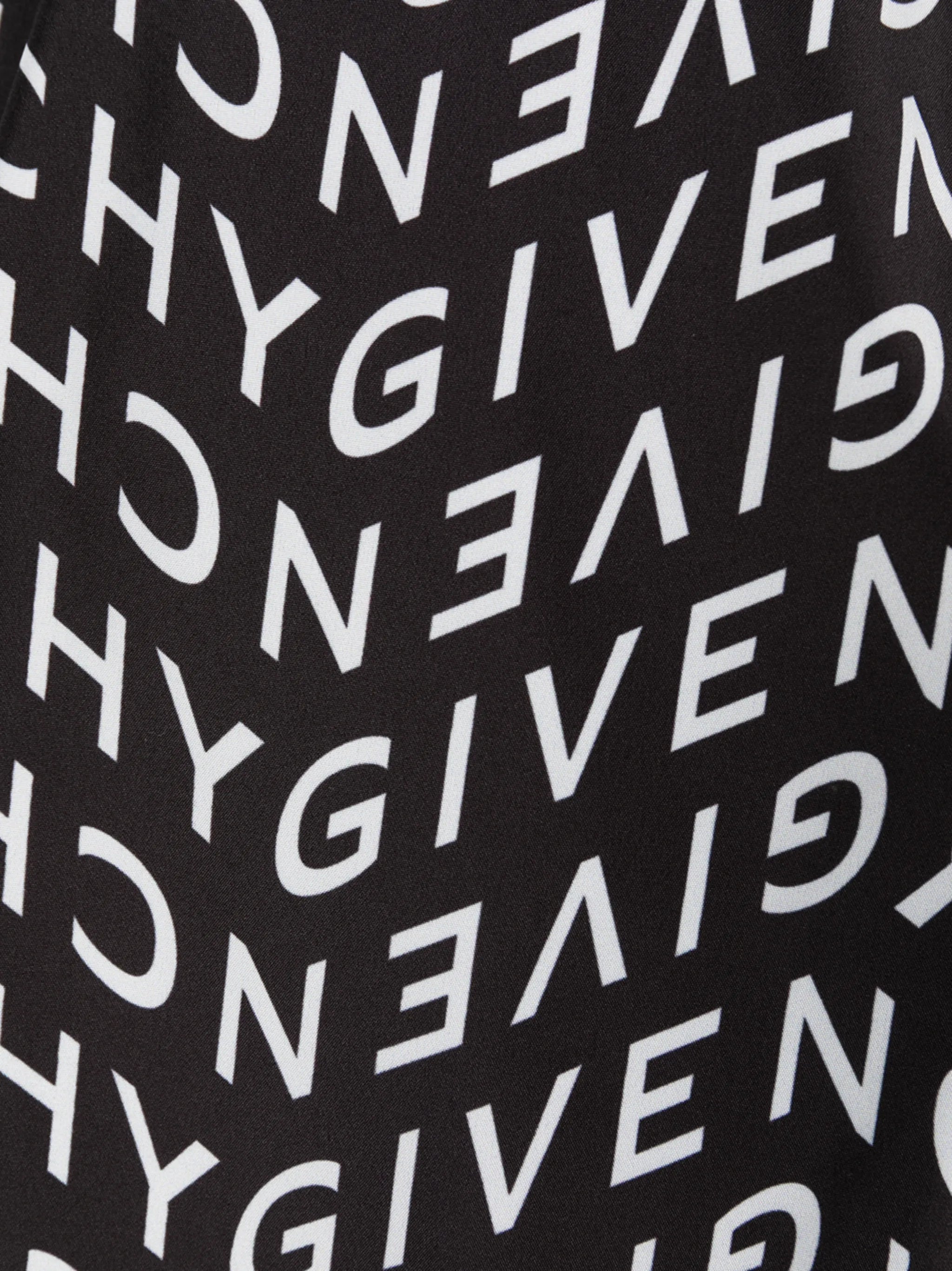 logo pattern swimming shorts