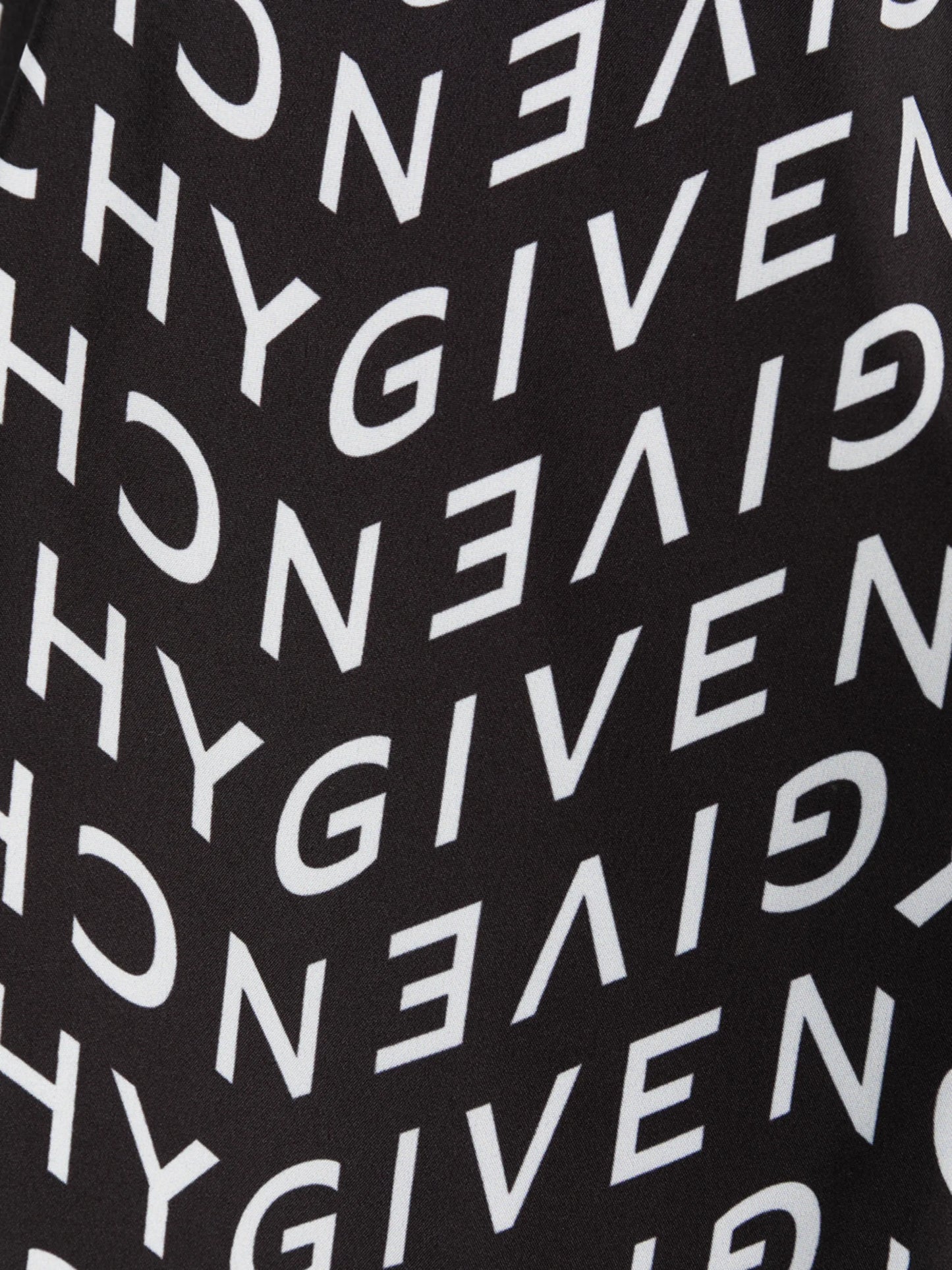 logo pattern swimming shorts