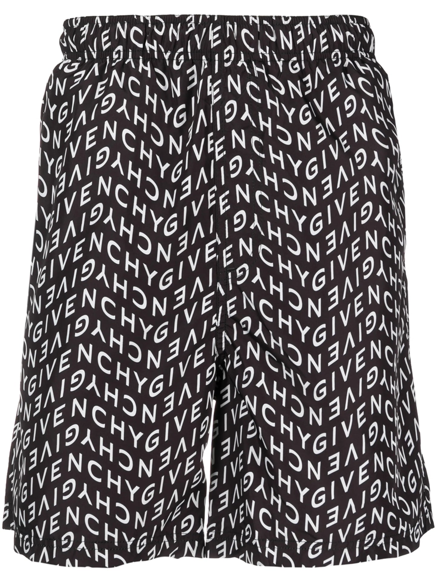 logo pattern swimming shorts