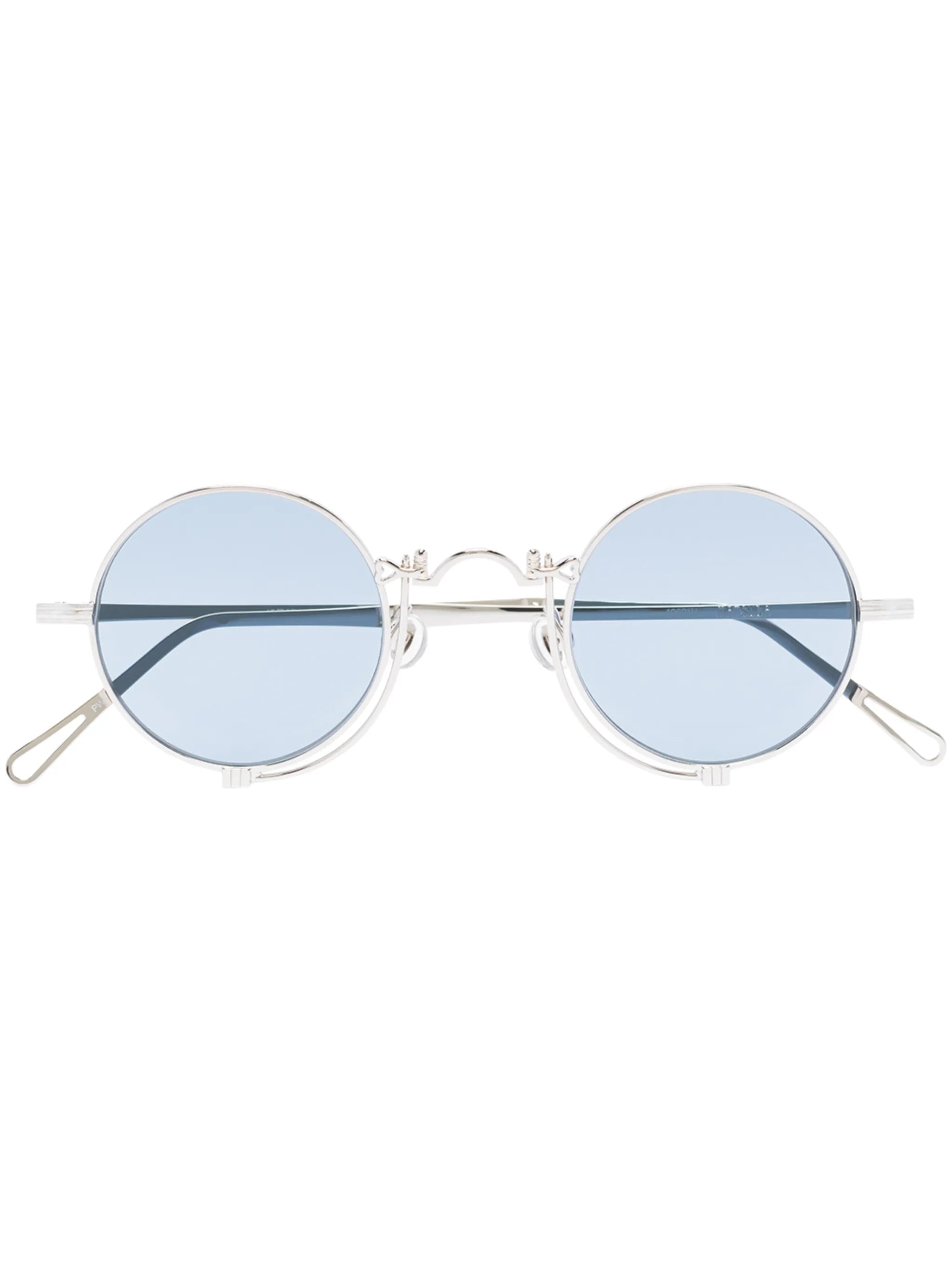 round-frame tinted sunglasses