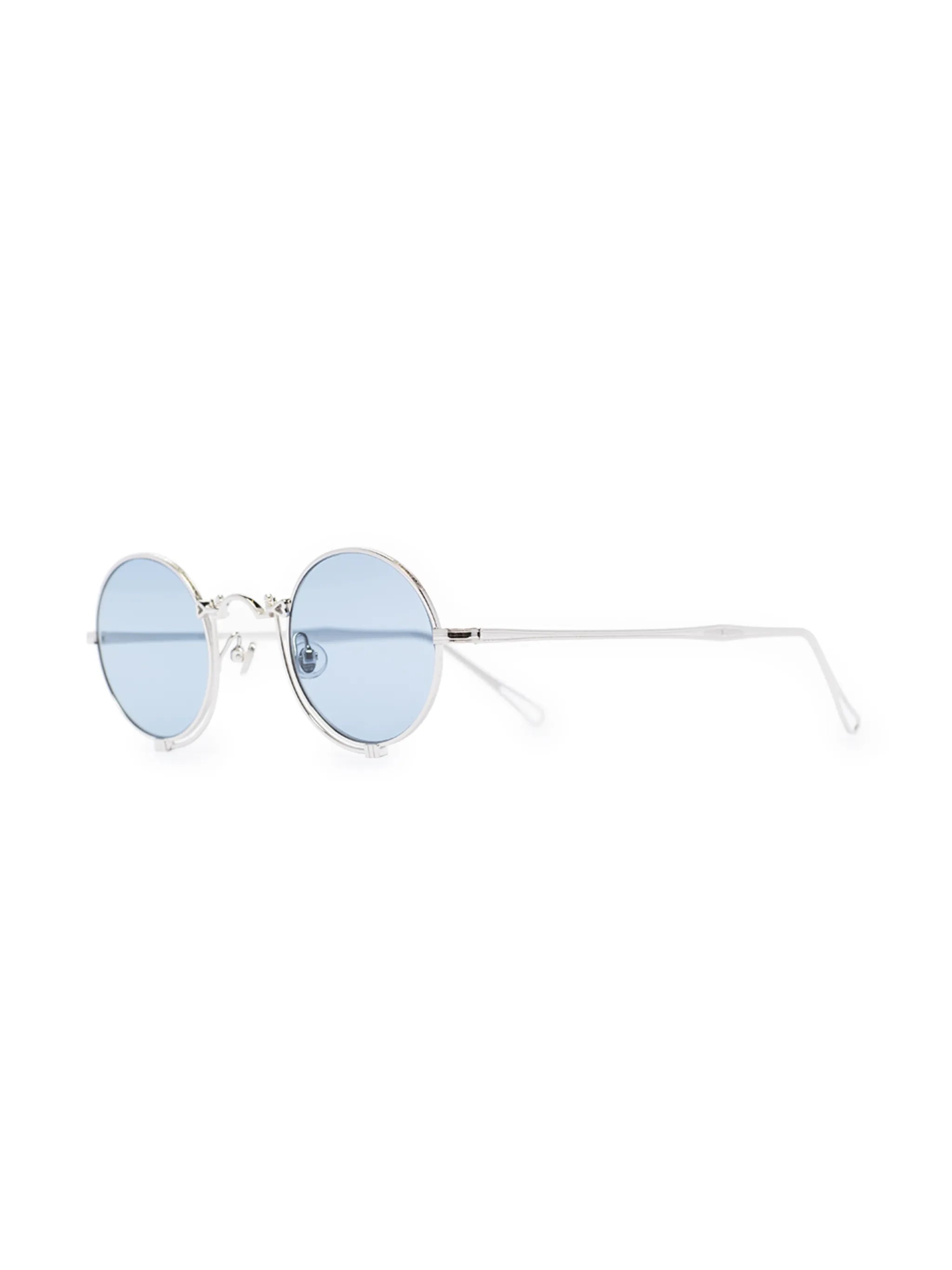 round-frame tinted sunglasses