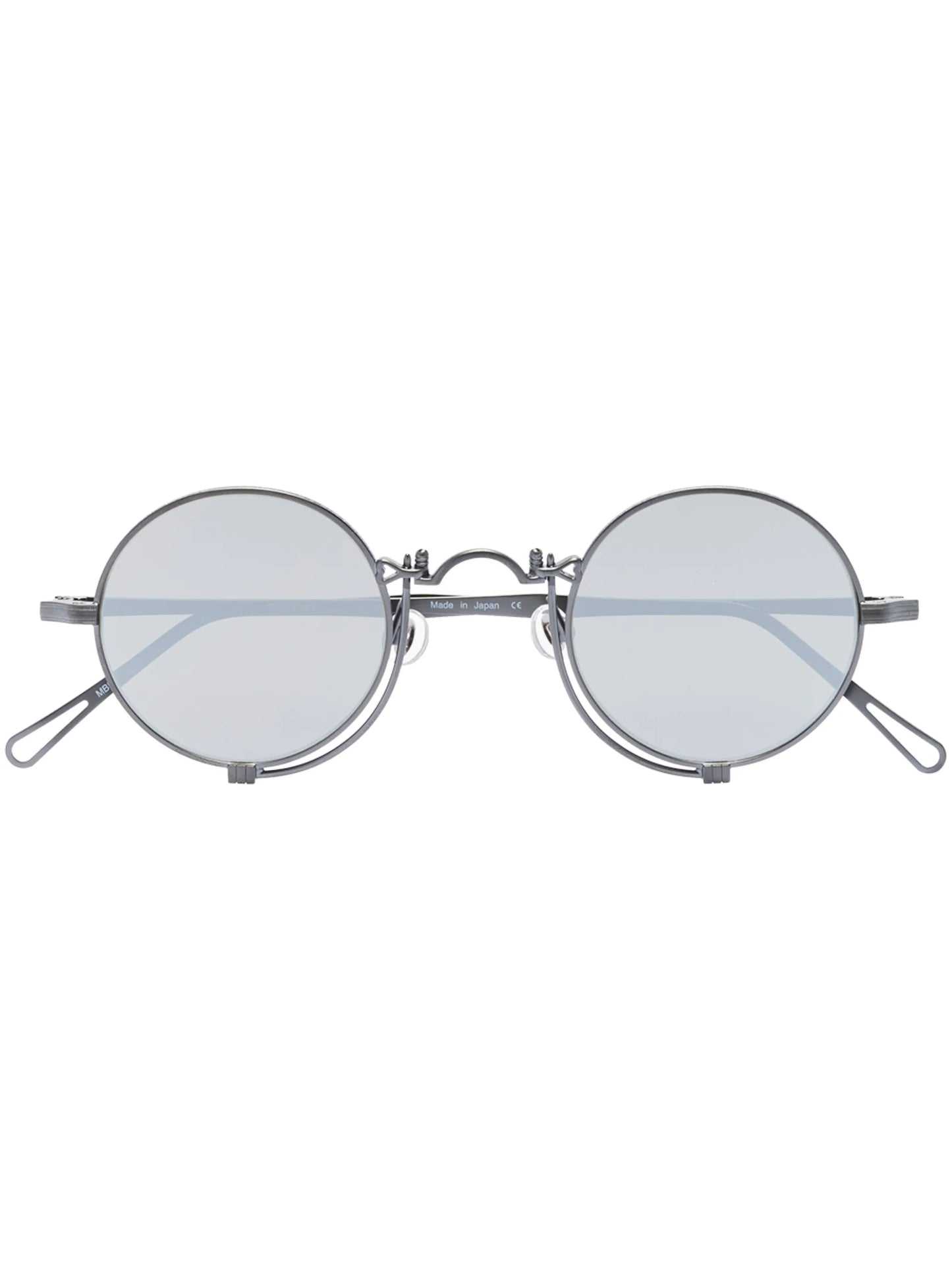 round-frame tinted sunglasses