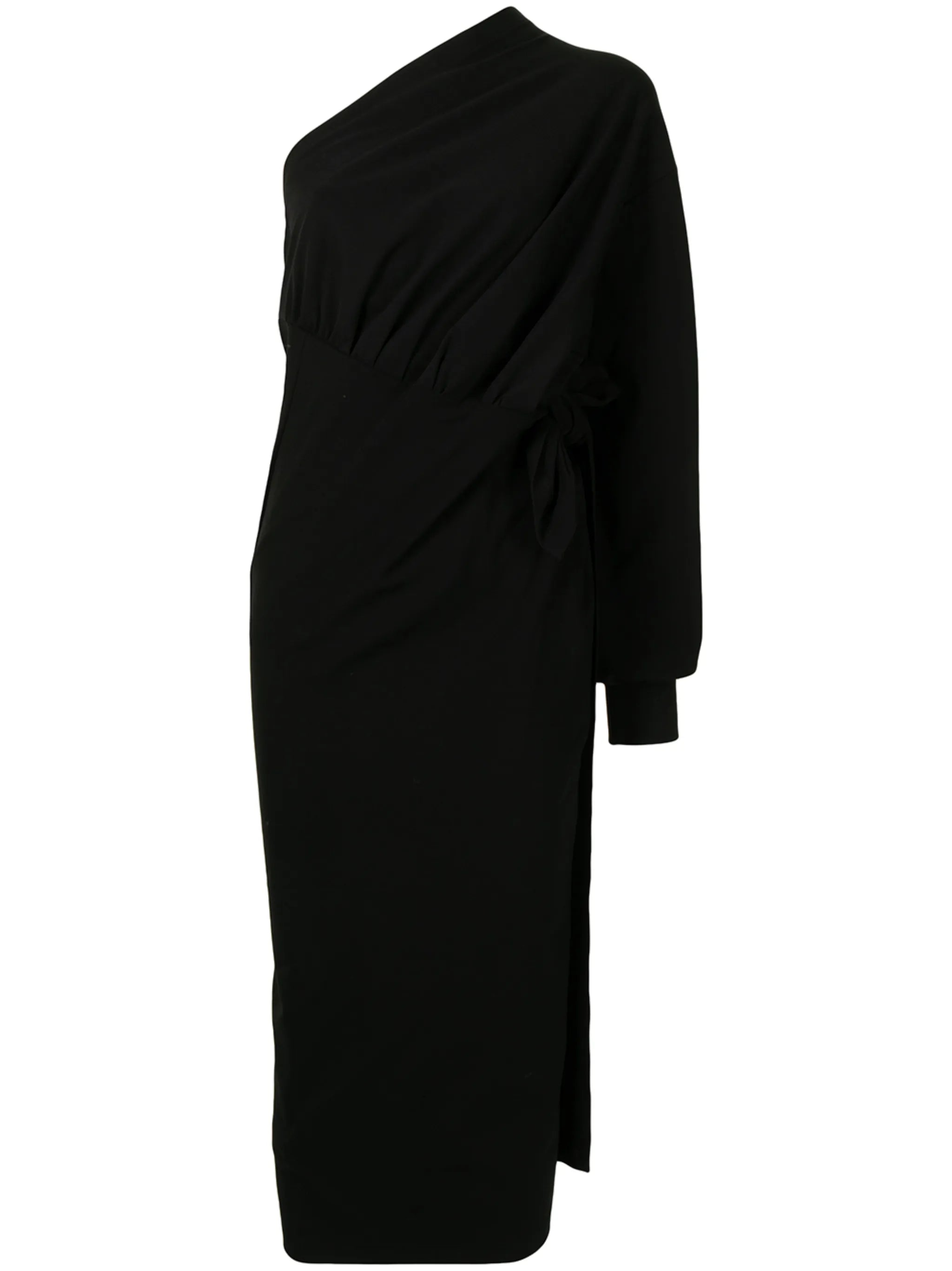 asymmetric wrap dress