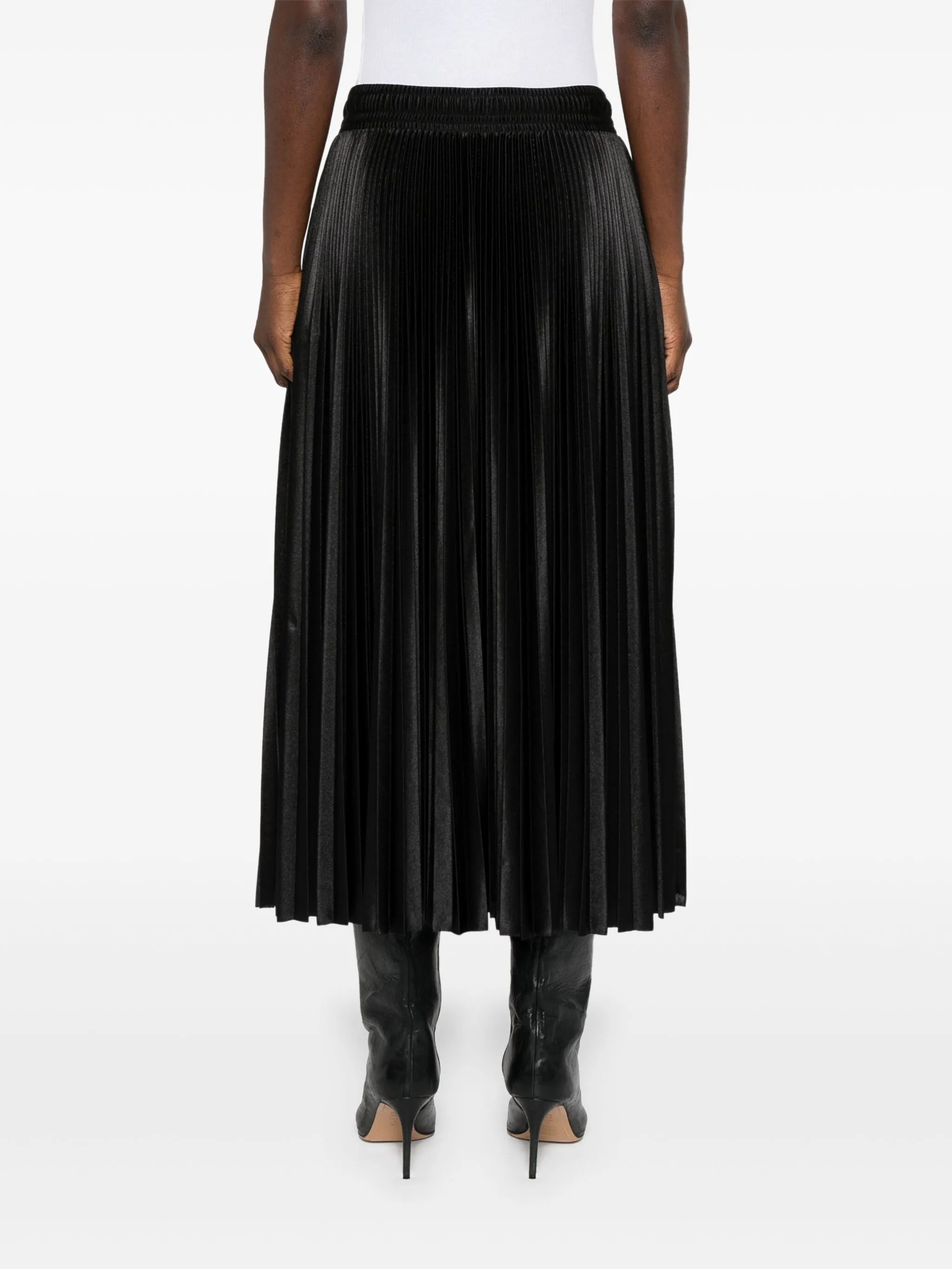 Tracksuit Pleated mid-length skirt