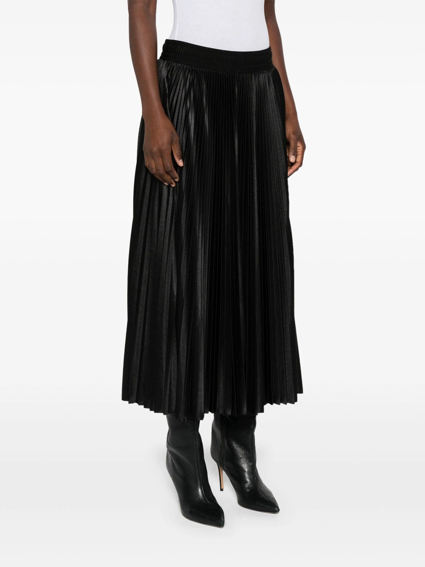 Tracksuit Pleated mid-length skirt