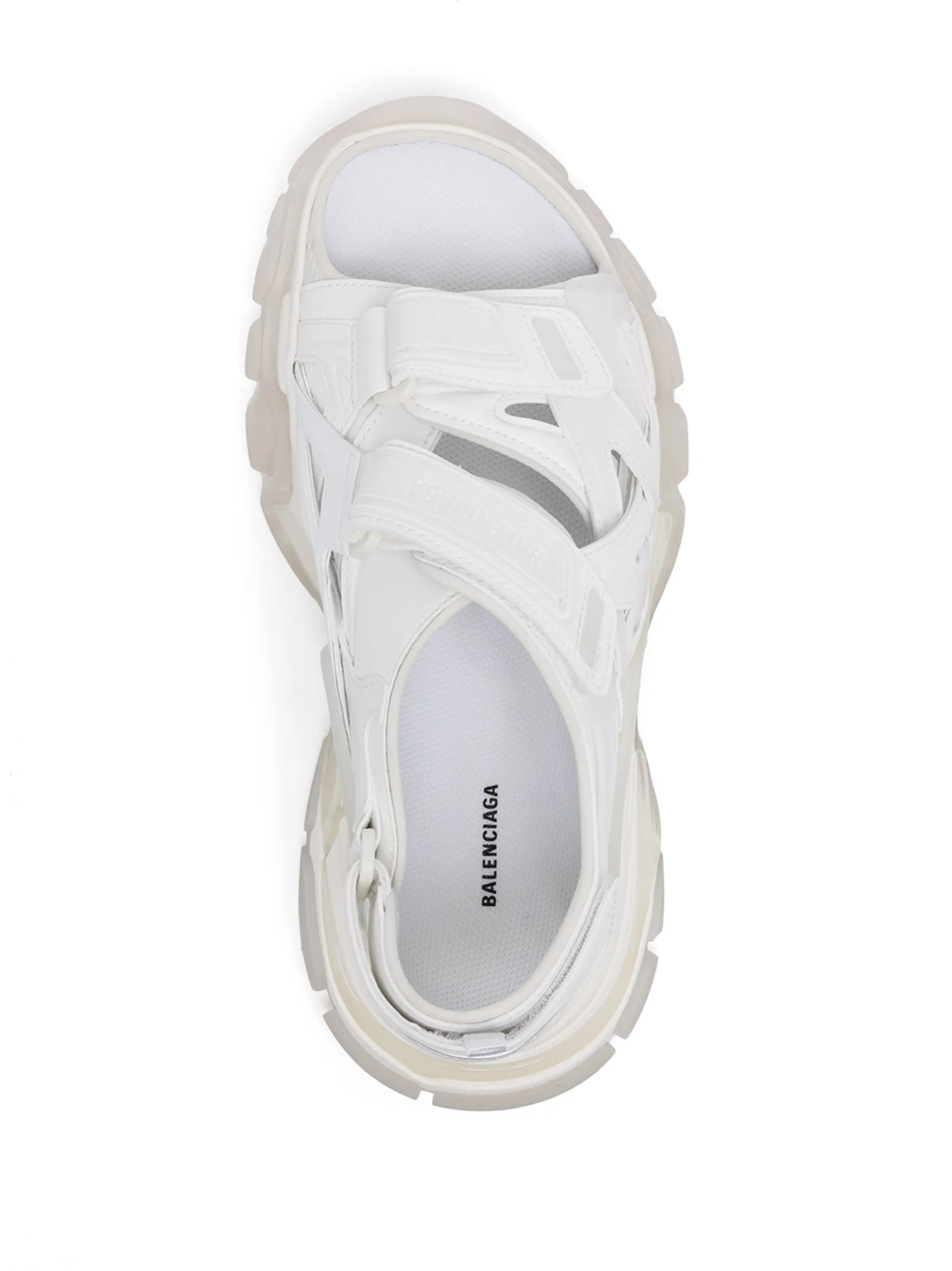 Track touch-strap sandals
