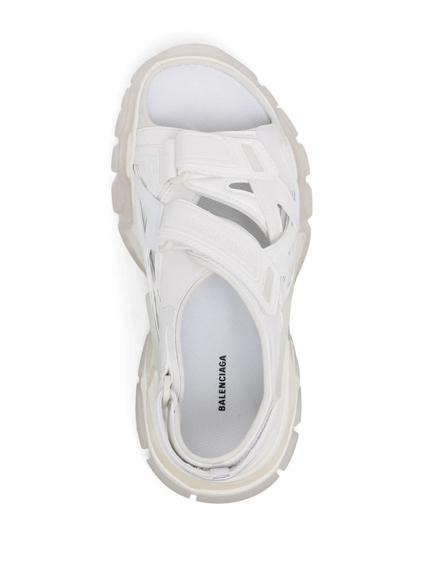 Track touch-strap sandals