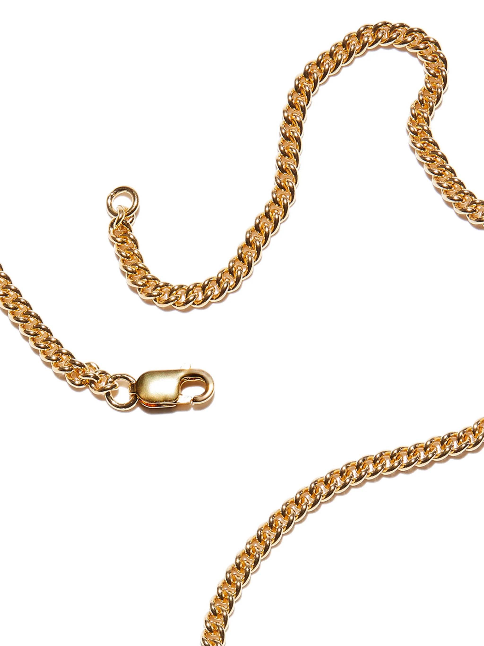 pearl pendant chain necklace