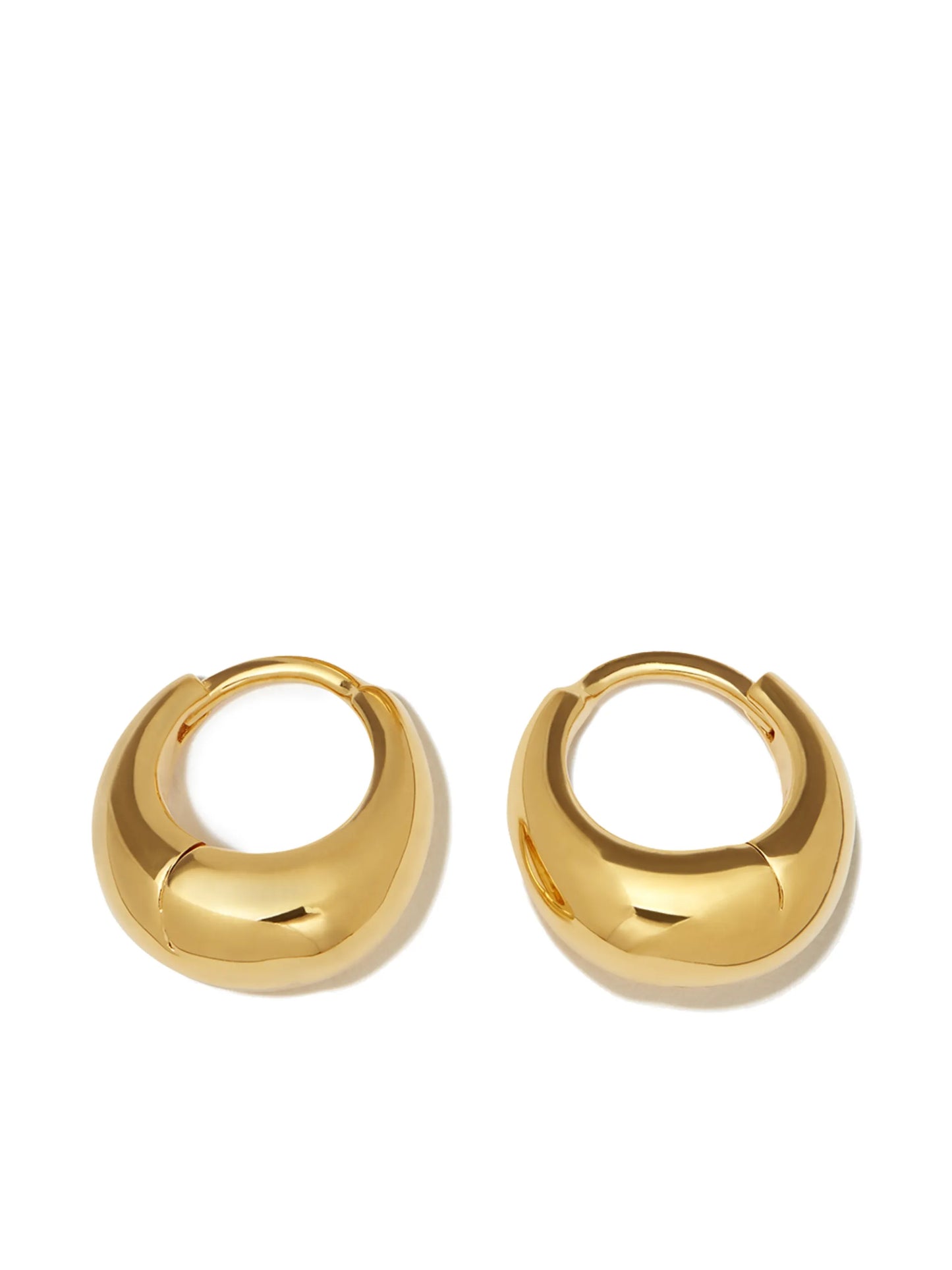 huggie hoop earrings