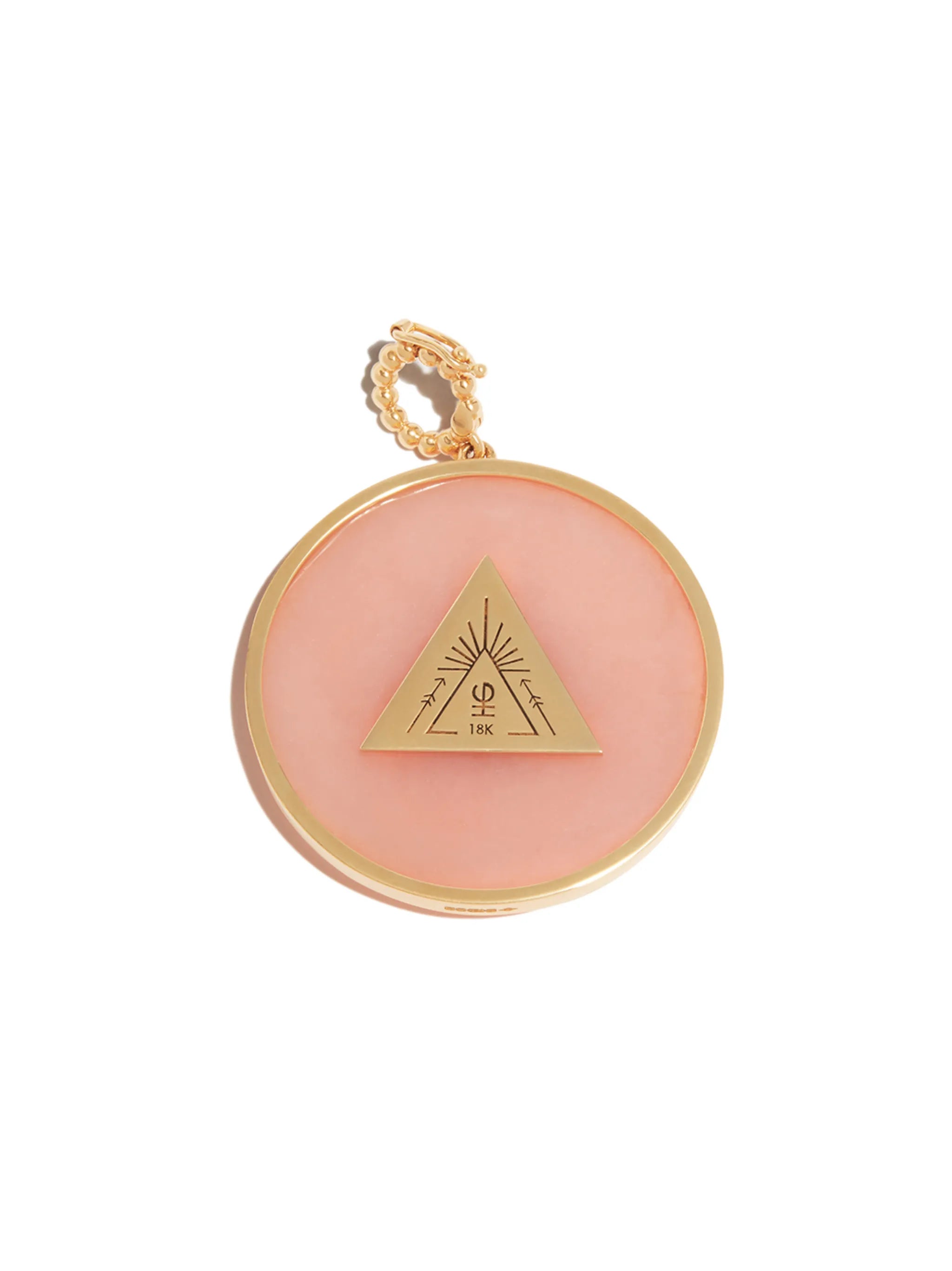 18kt yellow gold pendant