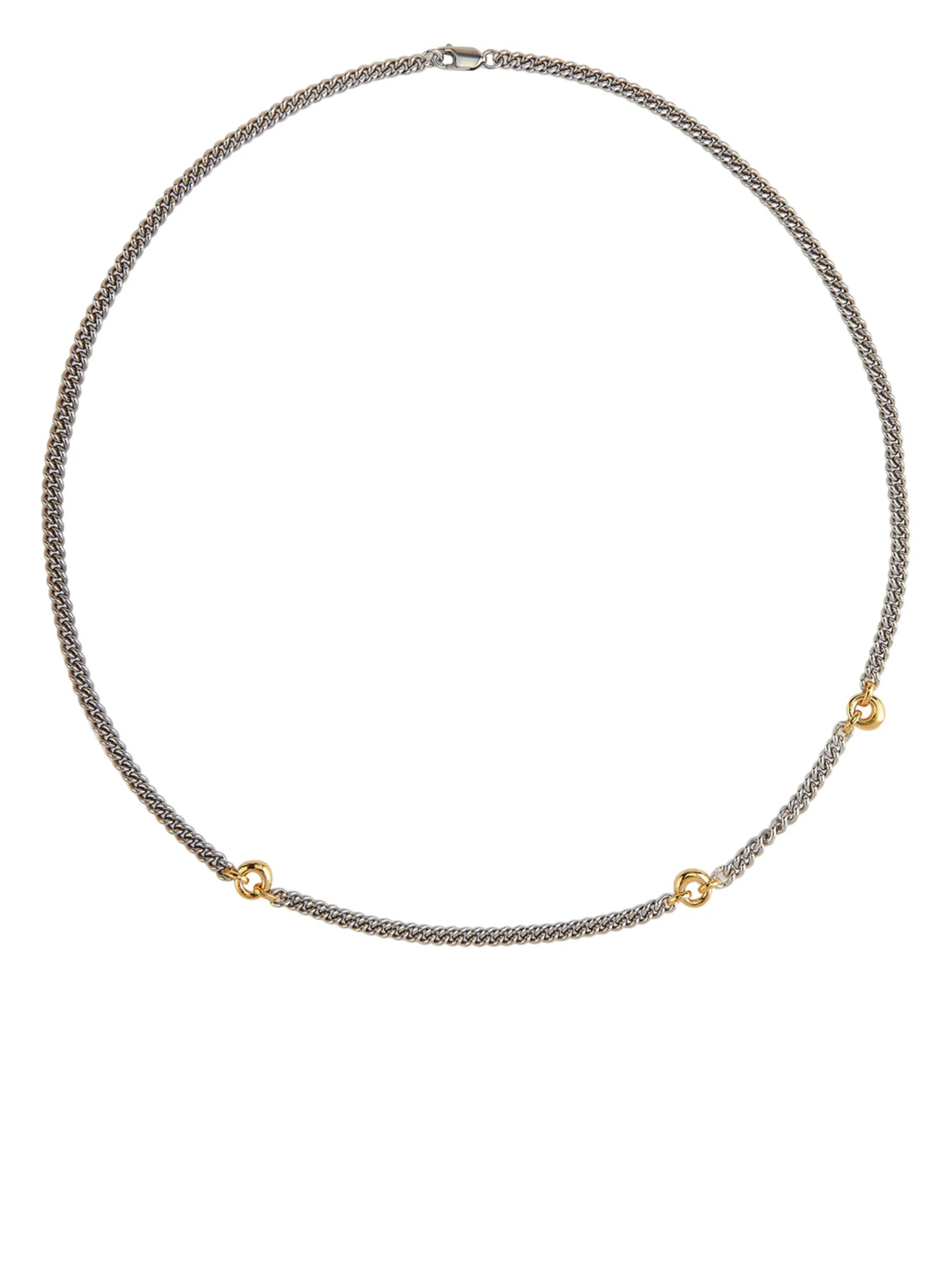 Trio Link Up chain necklace