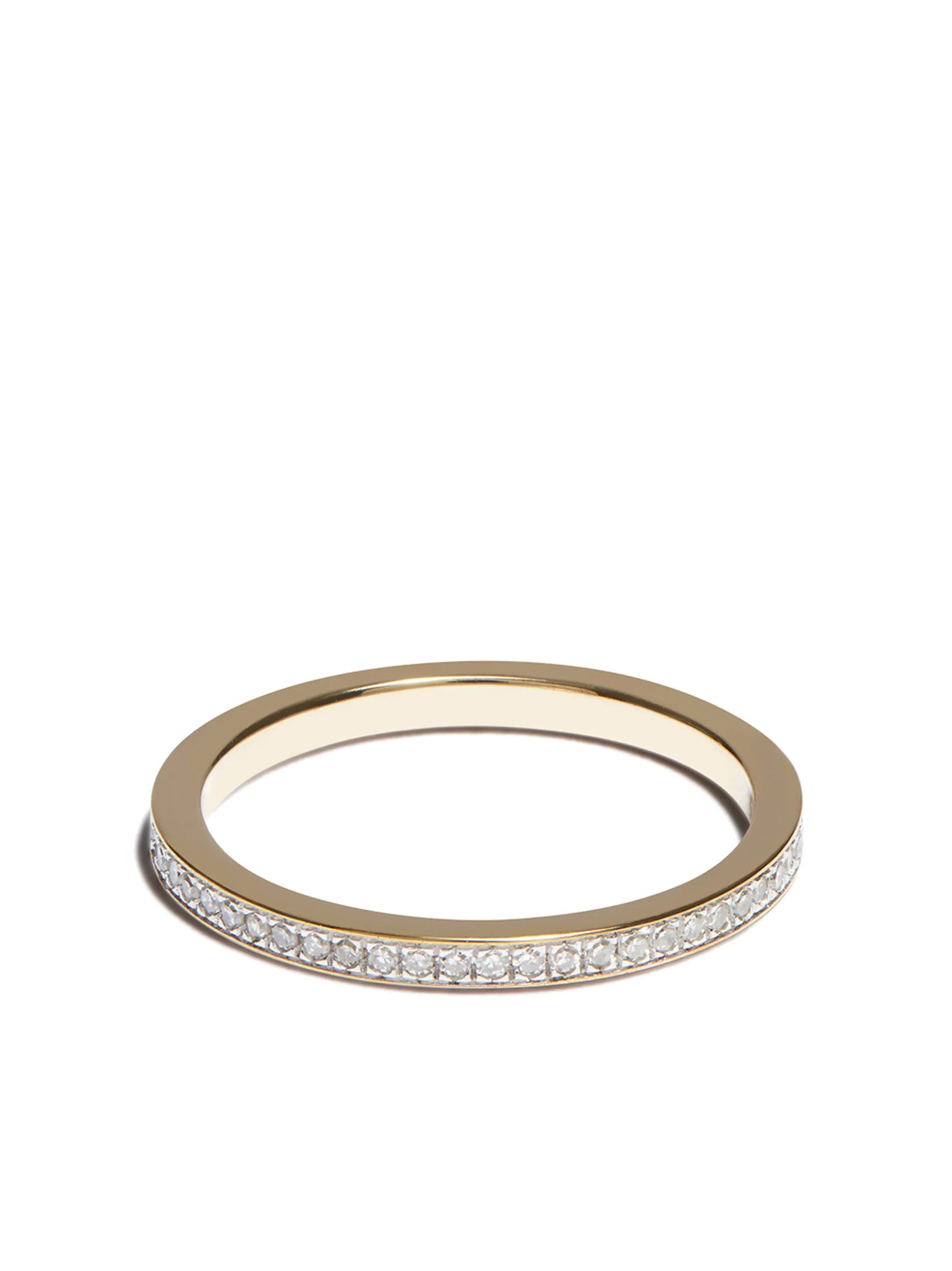 9kt yellow gold diamond eternity ring
