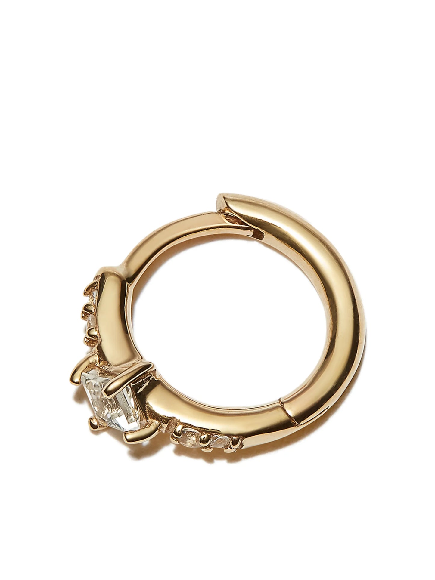 9kt yellow gold single earring