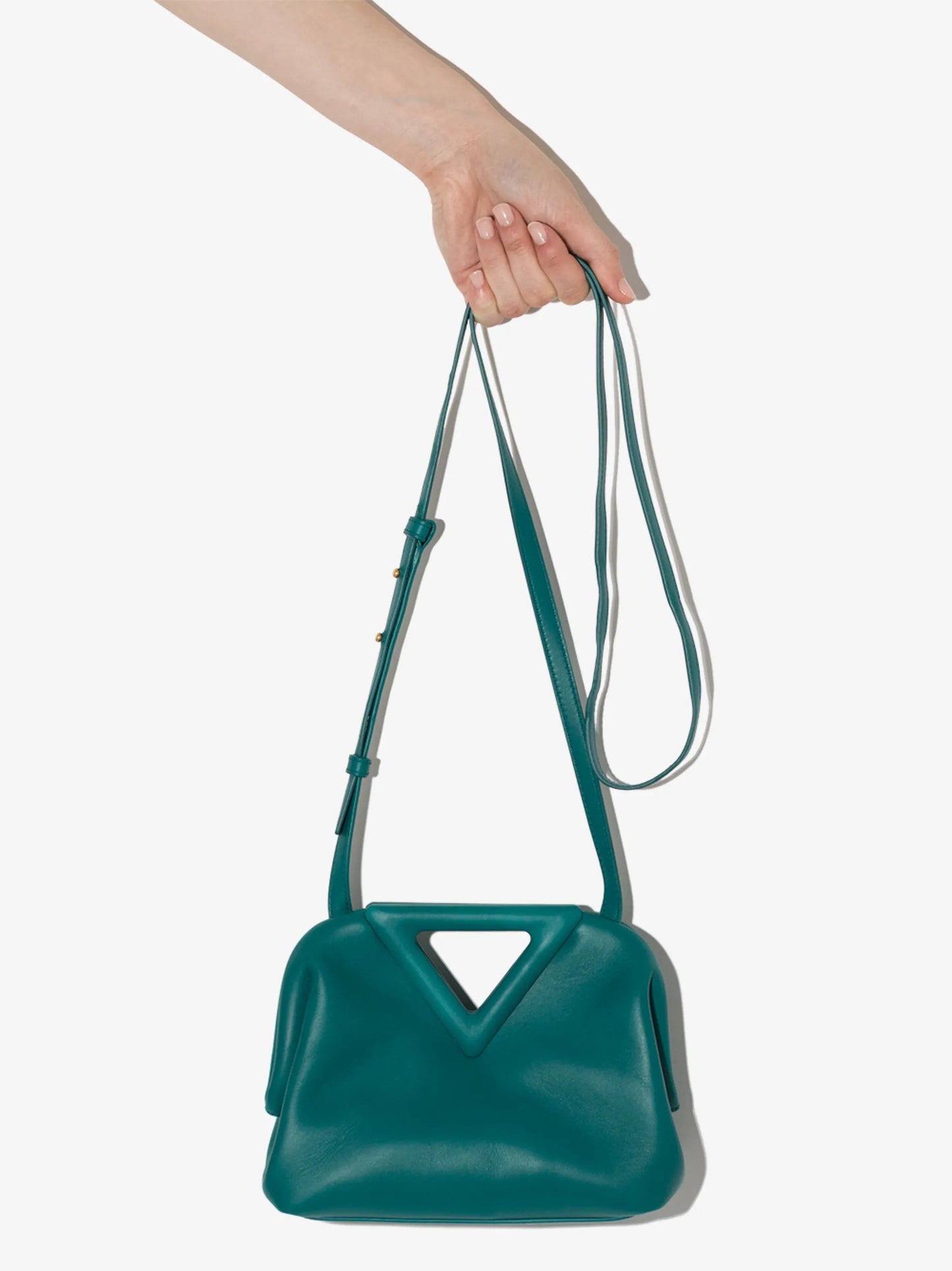 Point crossbody bag