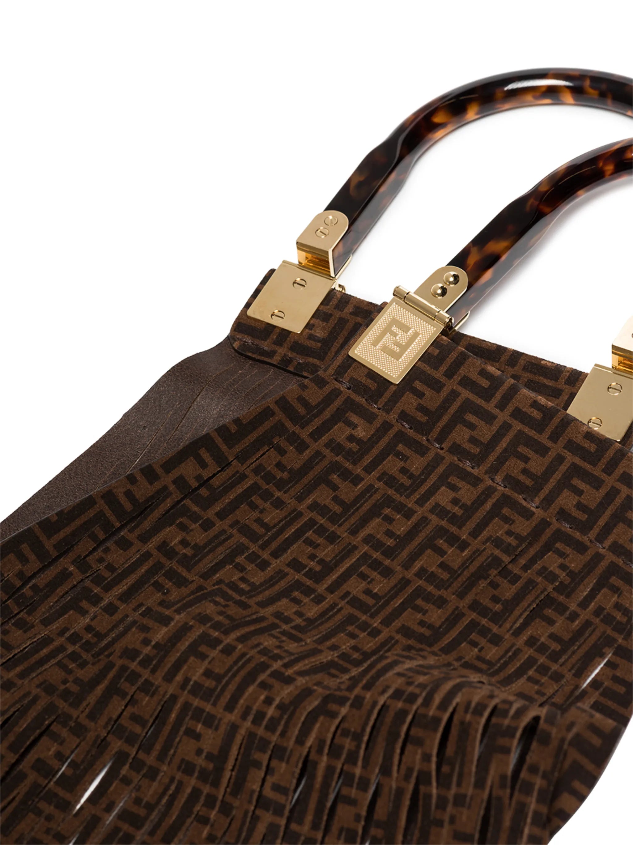 FF Sunny woven tote bag