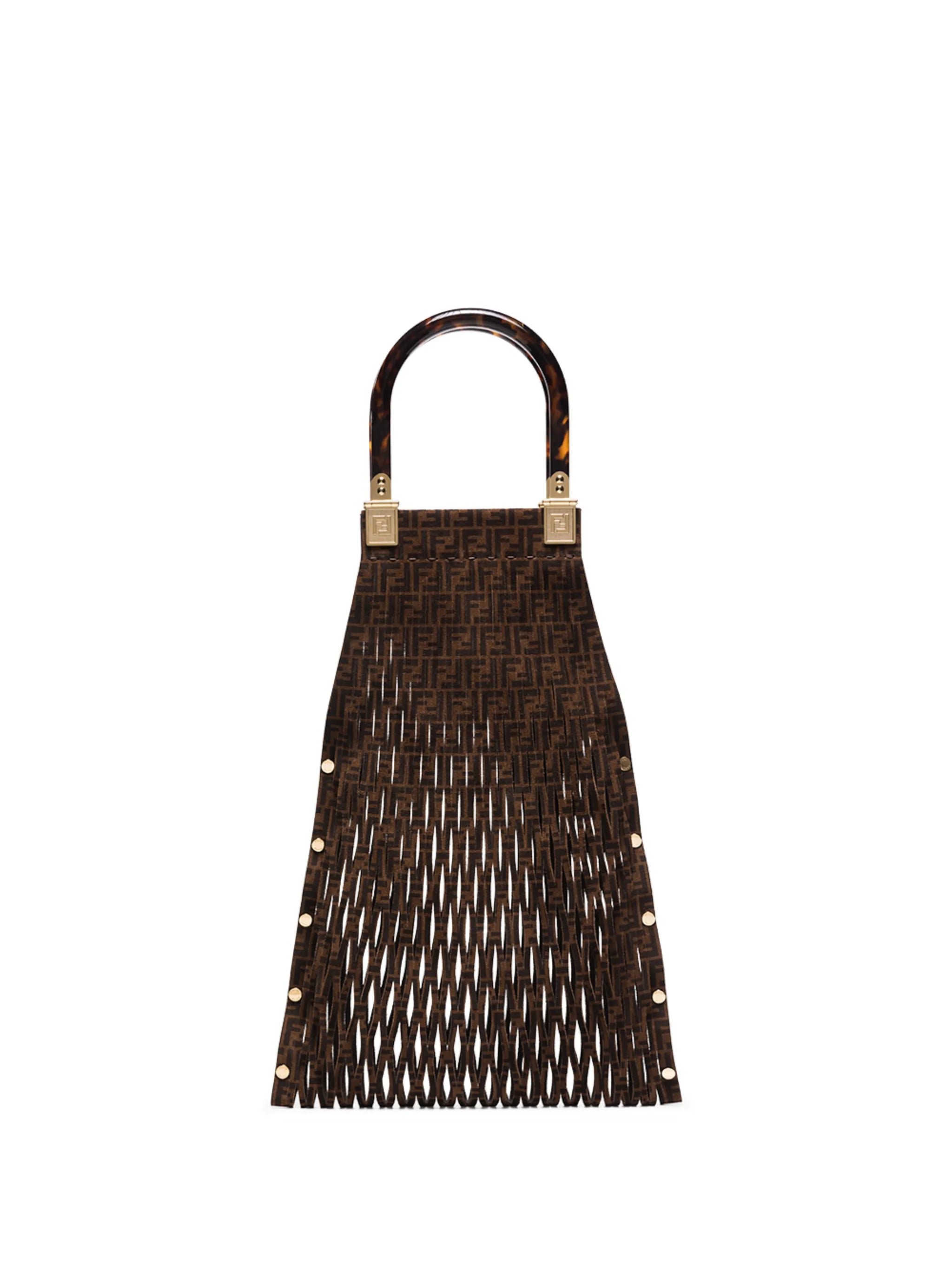 FF Sunny woven tote bag