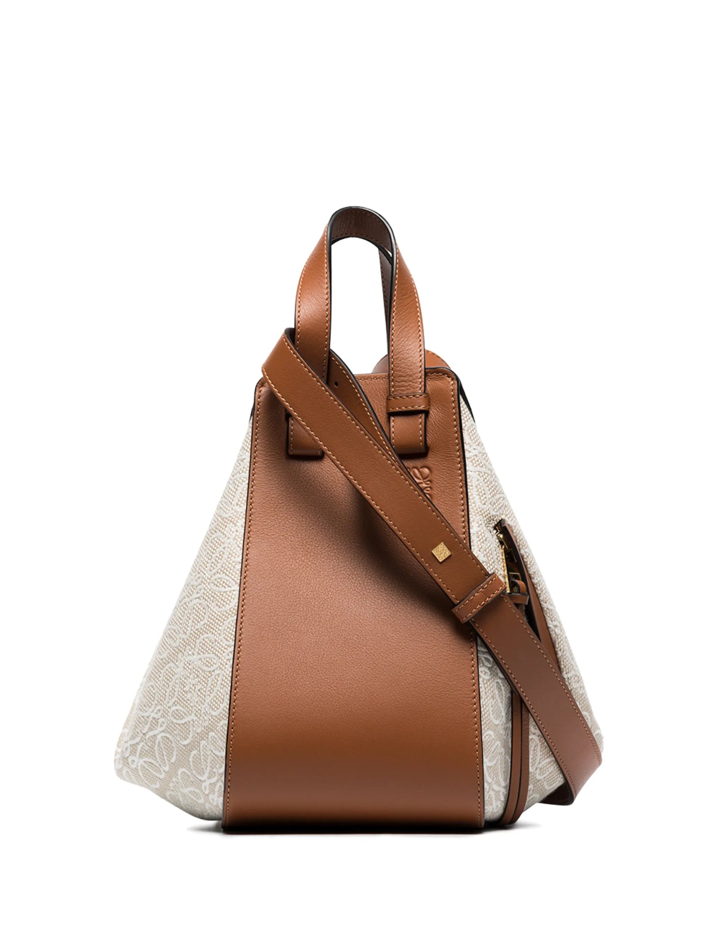 Hammock panelled tote bag