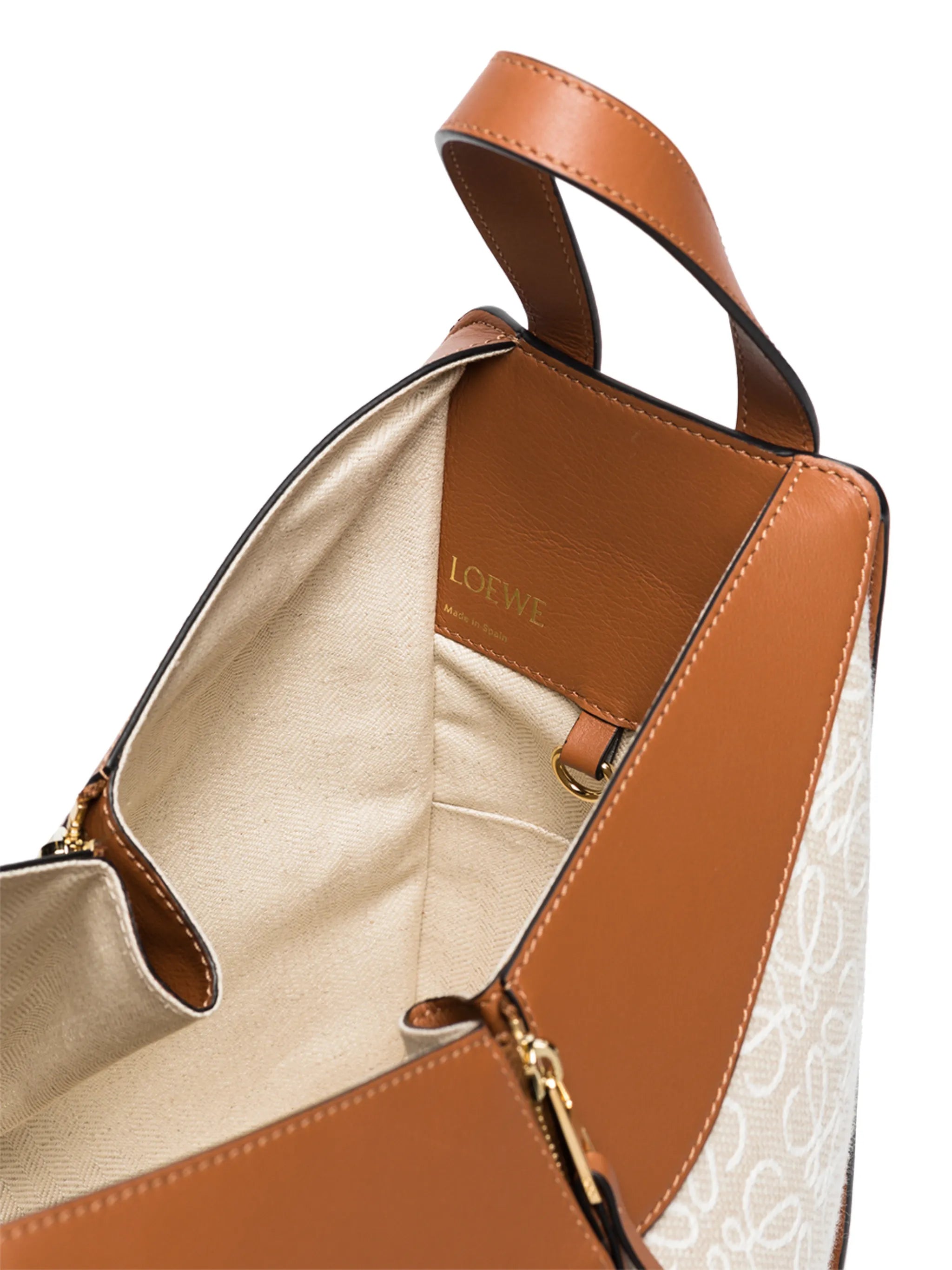 Hammock panelled tote bag