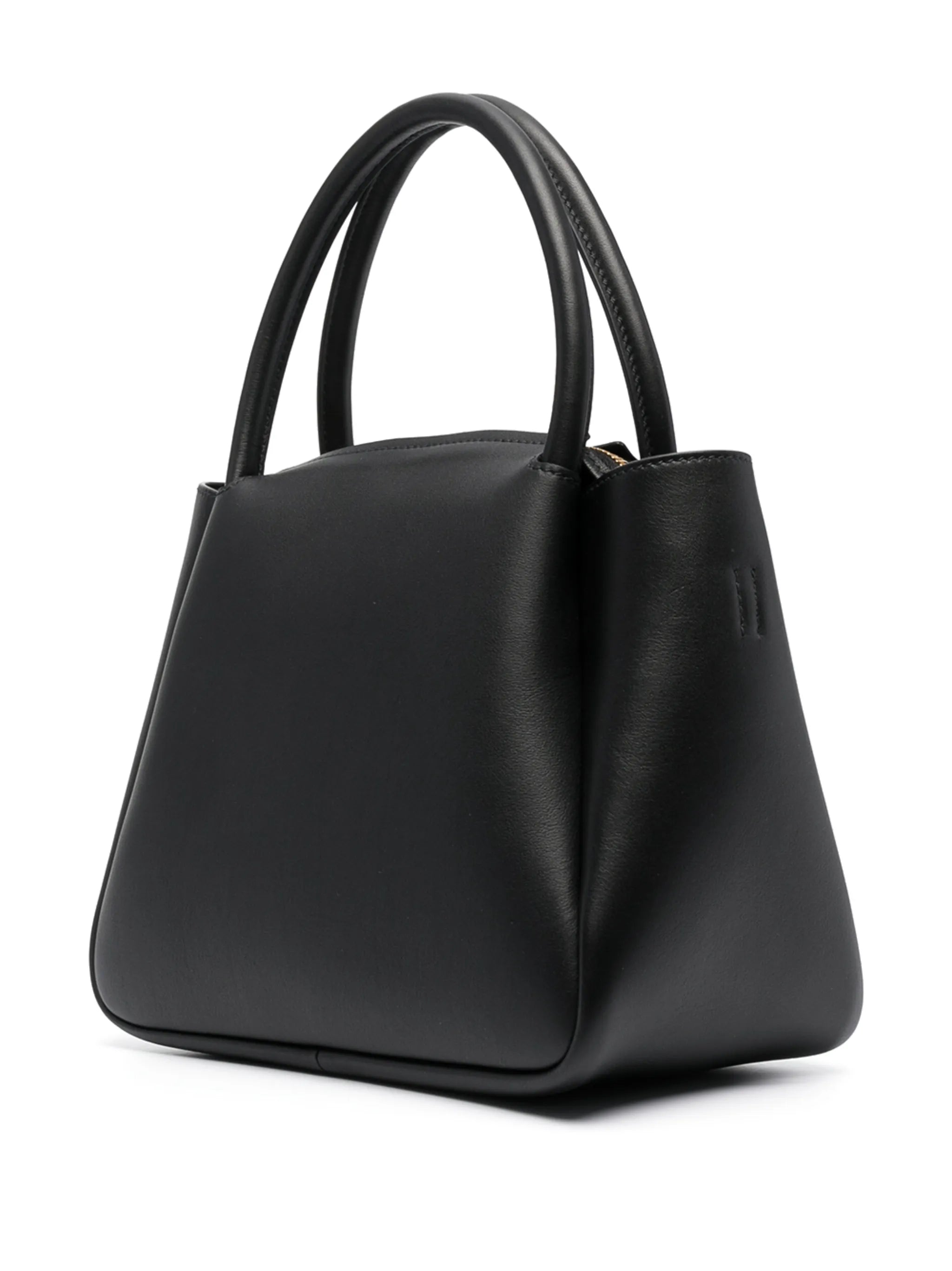lettering logo tote bag