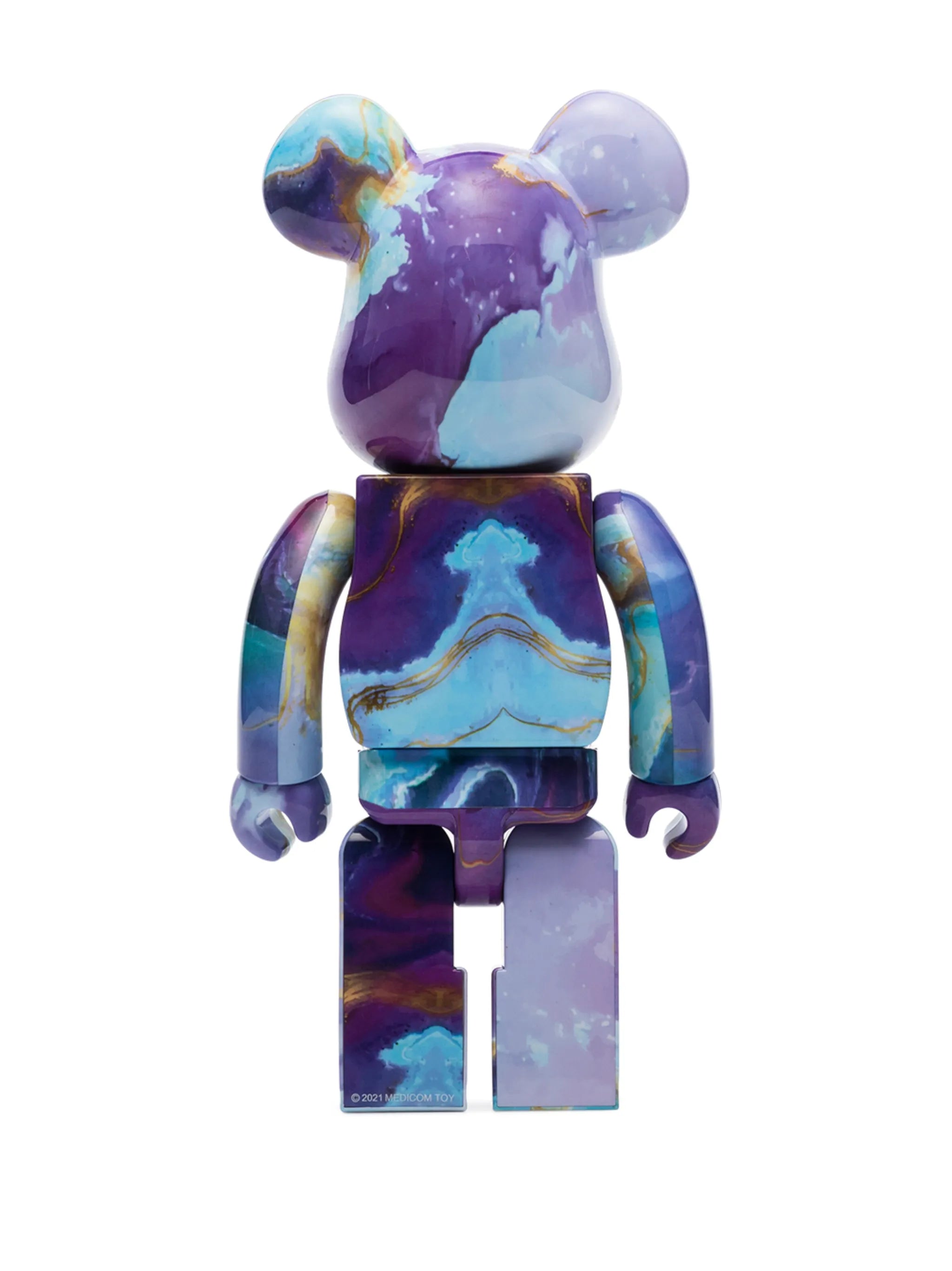 BE@RBRICK 400% marbled-effect figure