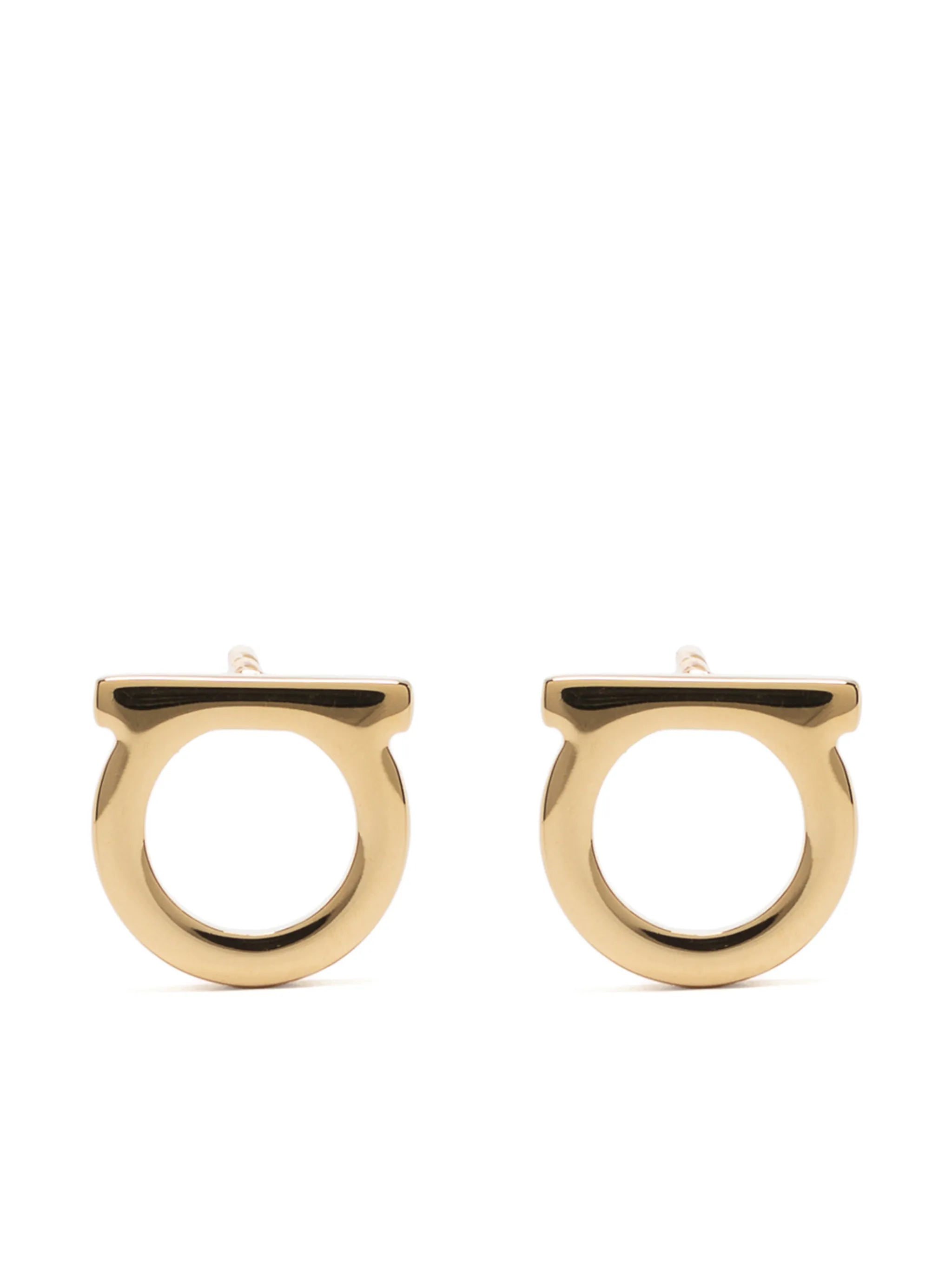 Gancini stud earrings