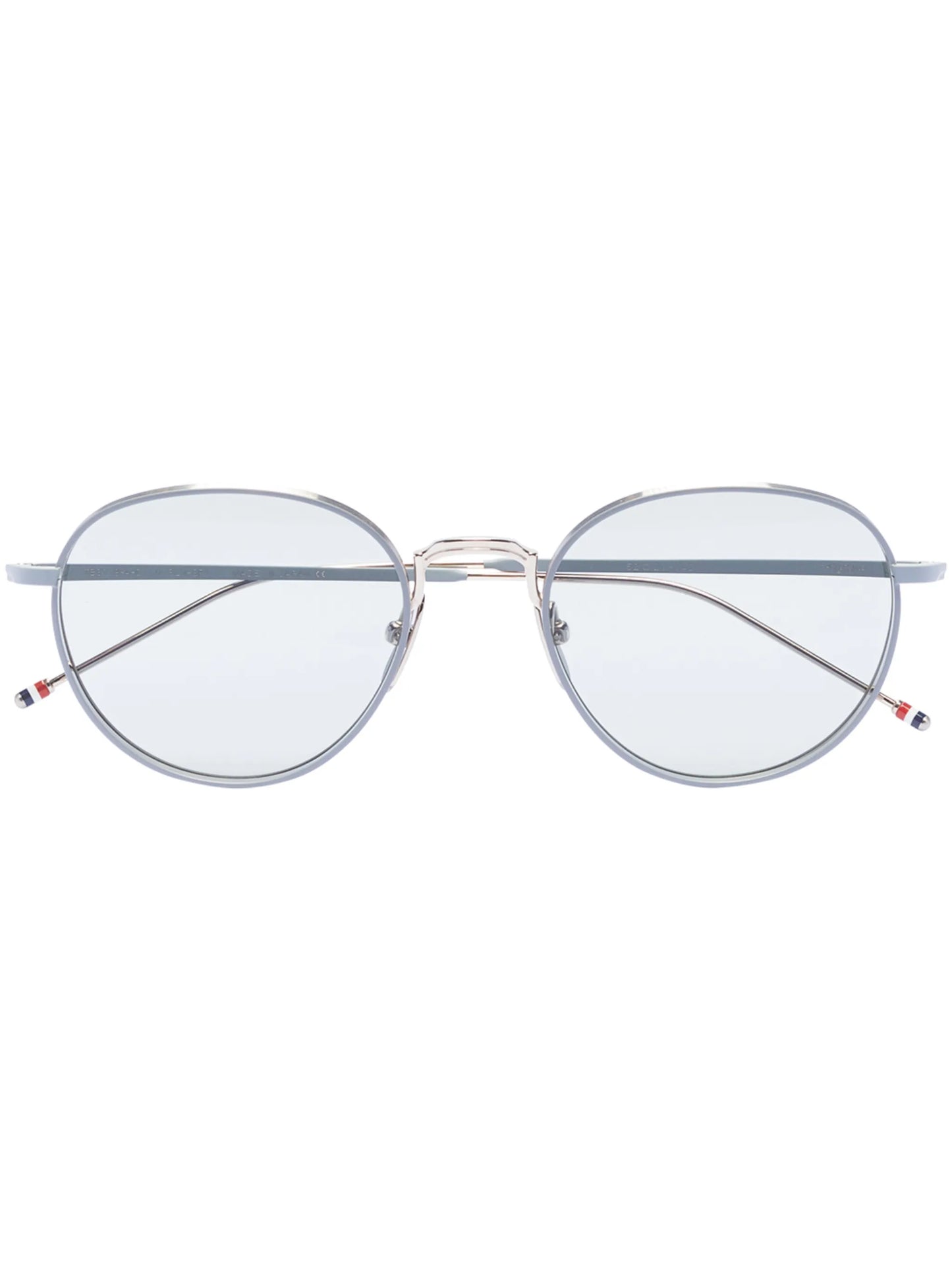 round titanium sunglasses