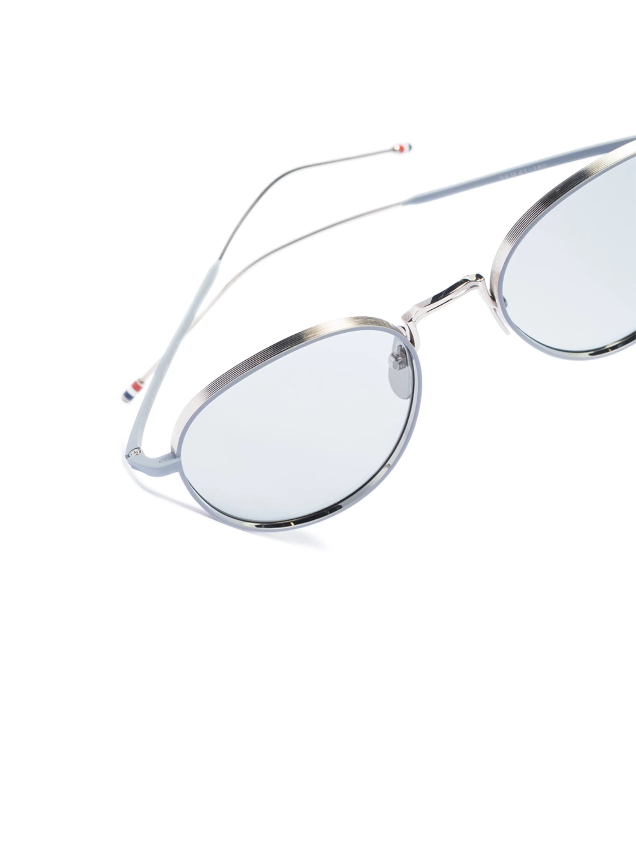 round titanium sunglasses
