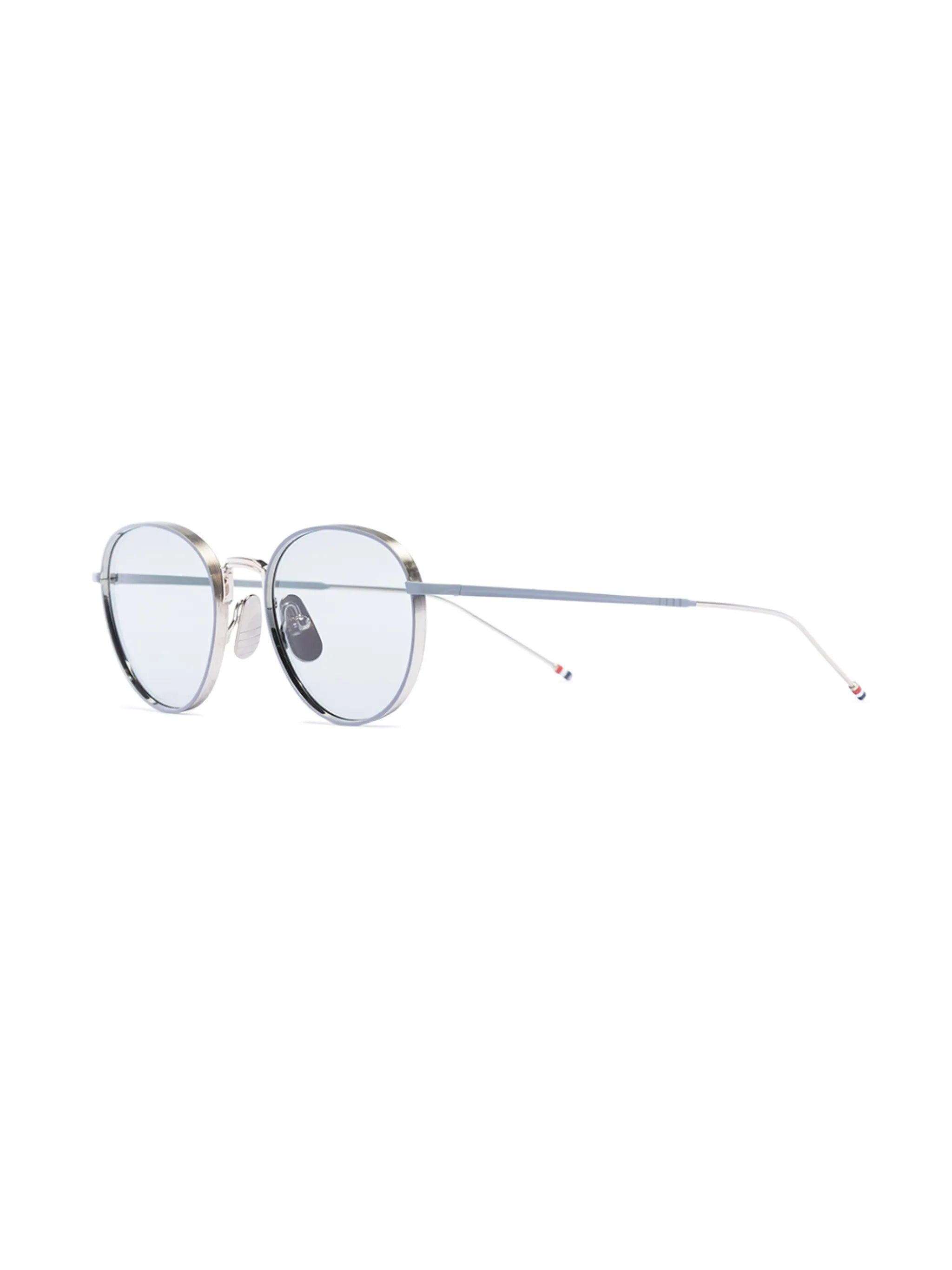 round titanium sunglasses