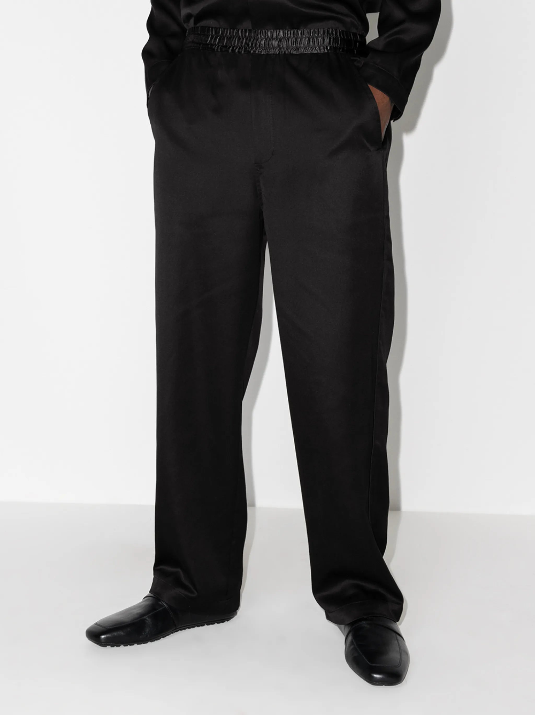 Home Suit straight pajama trousers