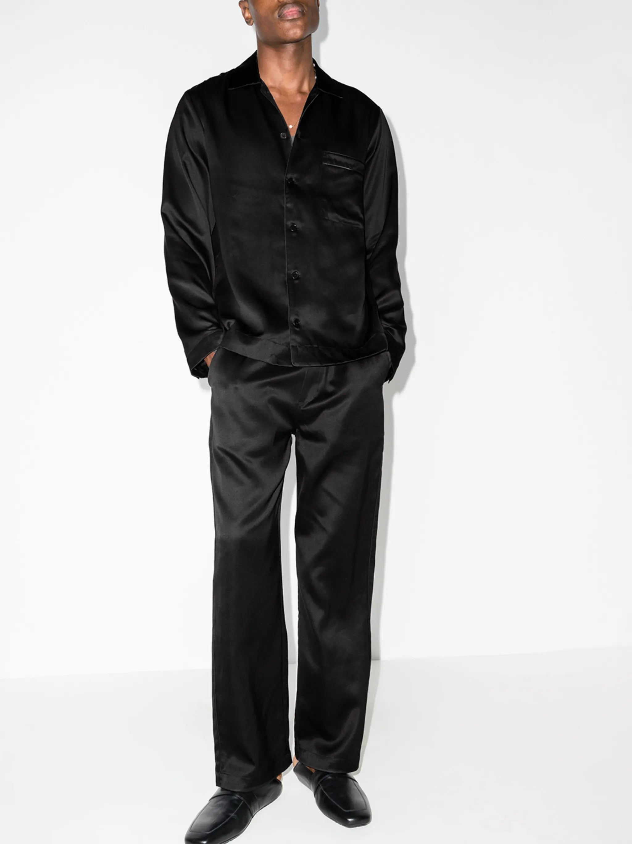 Home Suit straight pajama trousers