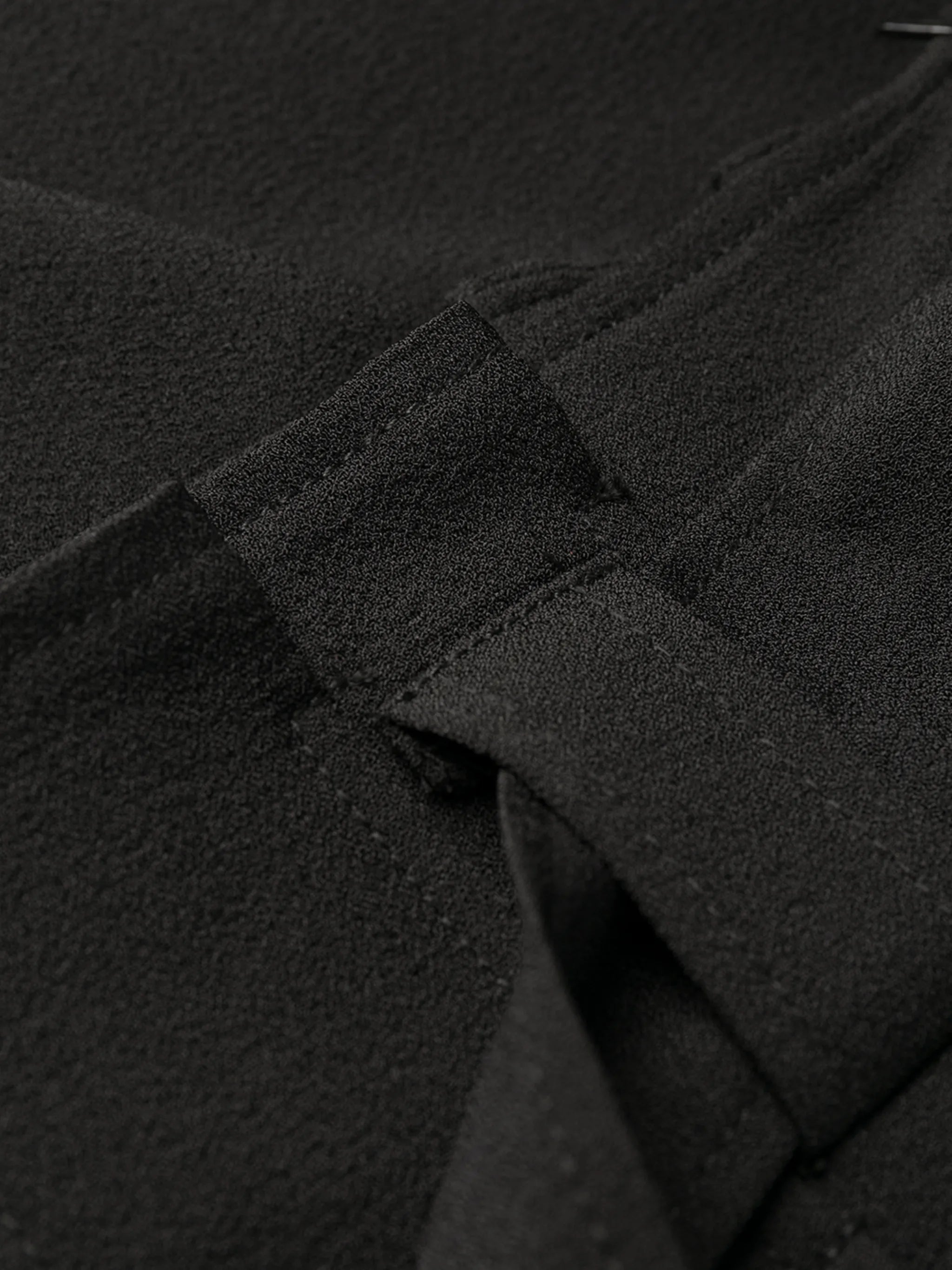 belted straight-leg trousers