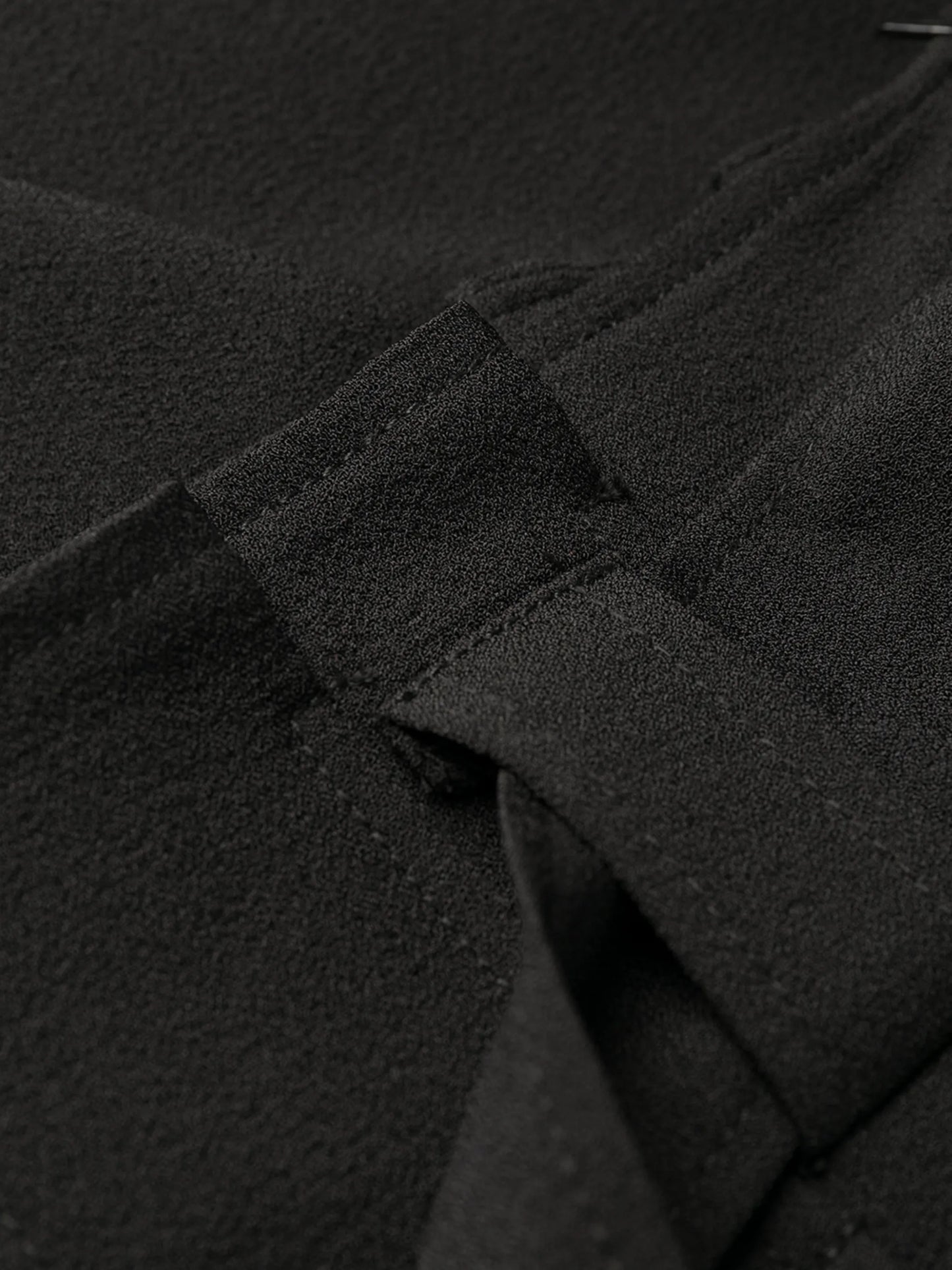 belted straight-leg trousers