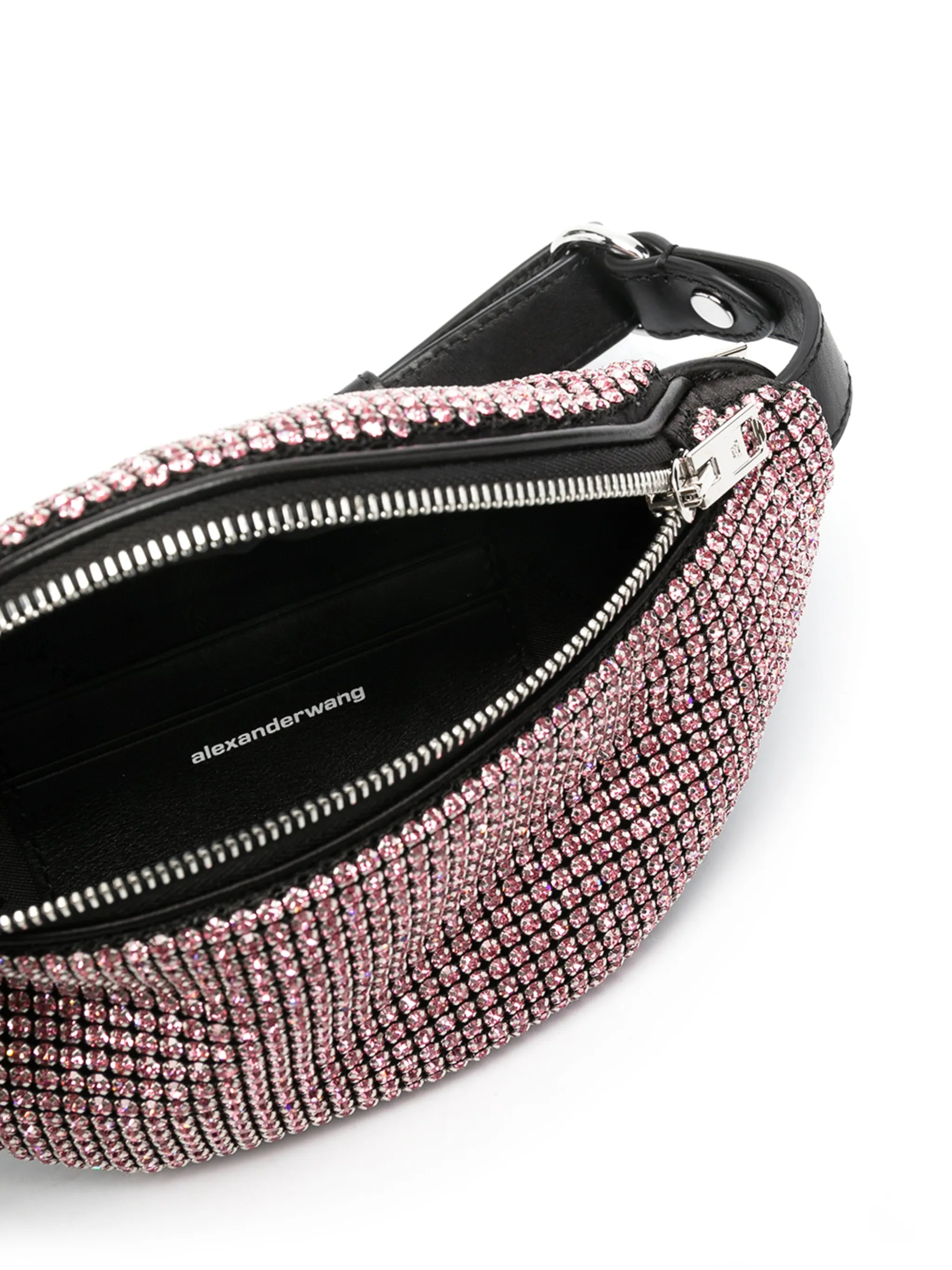 Attica crystal-embellished belt bag