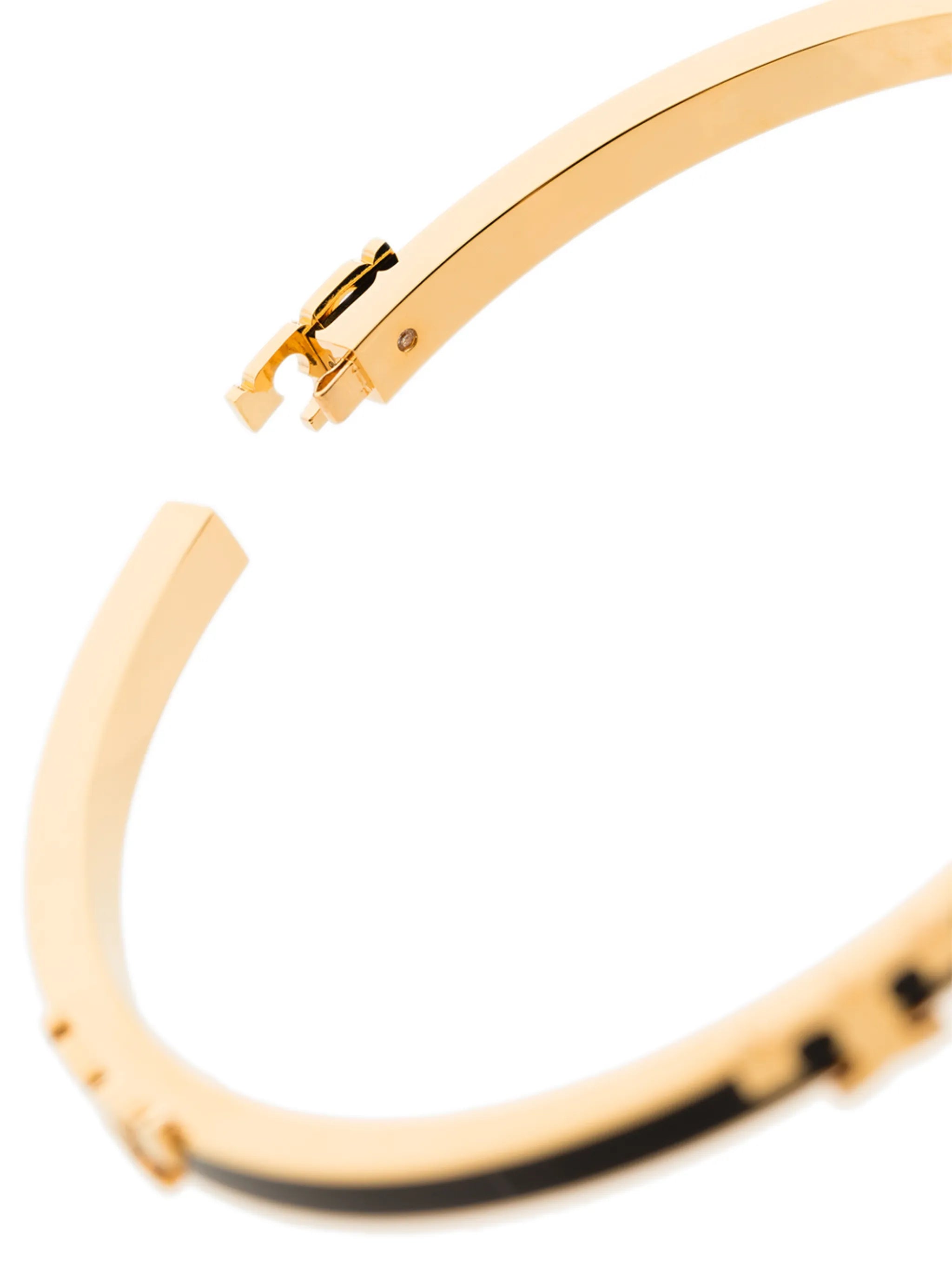 Serif Enamel bangle
