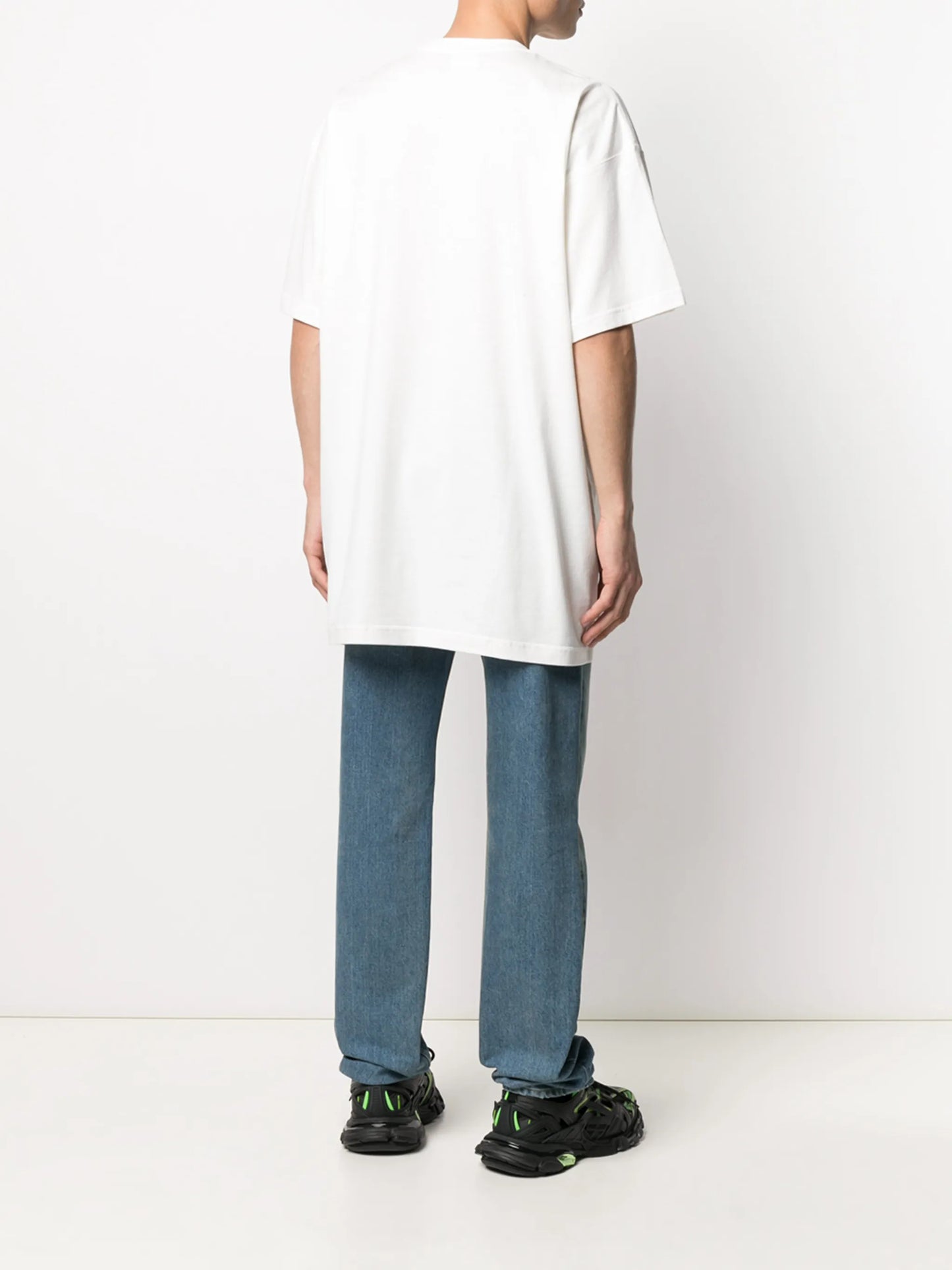 Friendly logo-embroidered cotton T-shirt