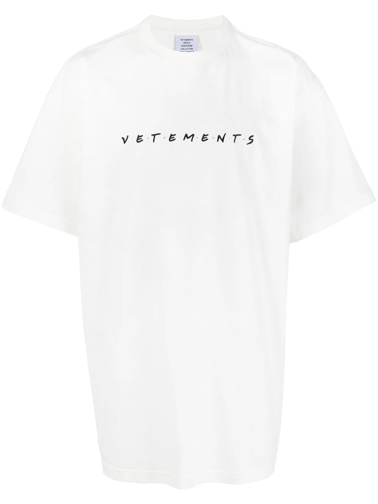 Friendly logo-embroidered cotton T-shirt