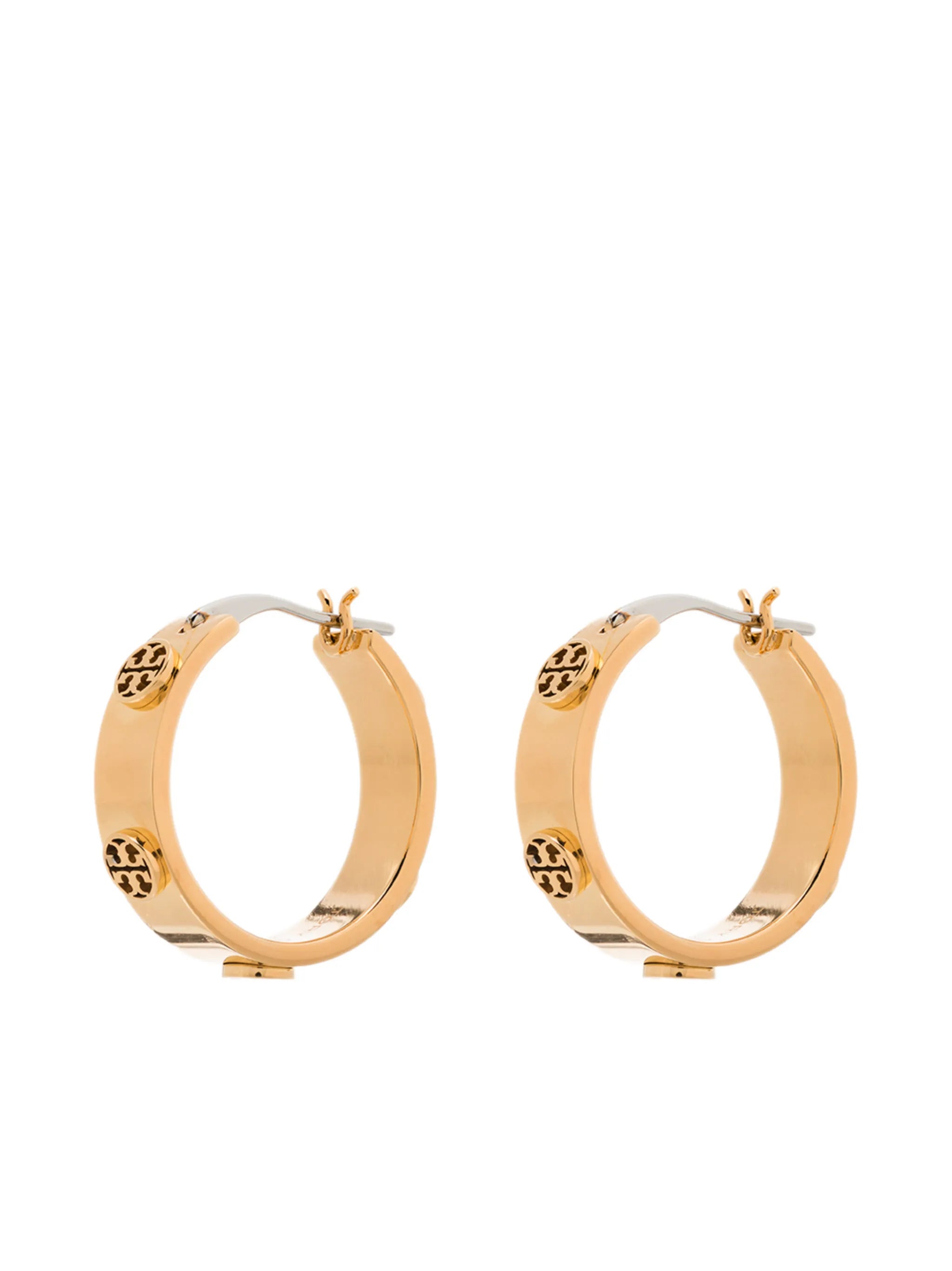 Miller stud hoop earrings