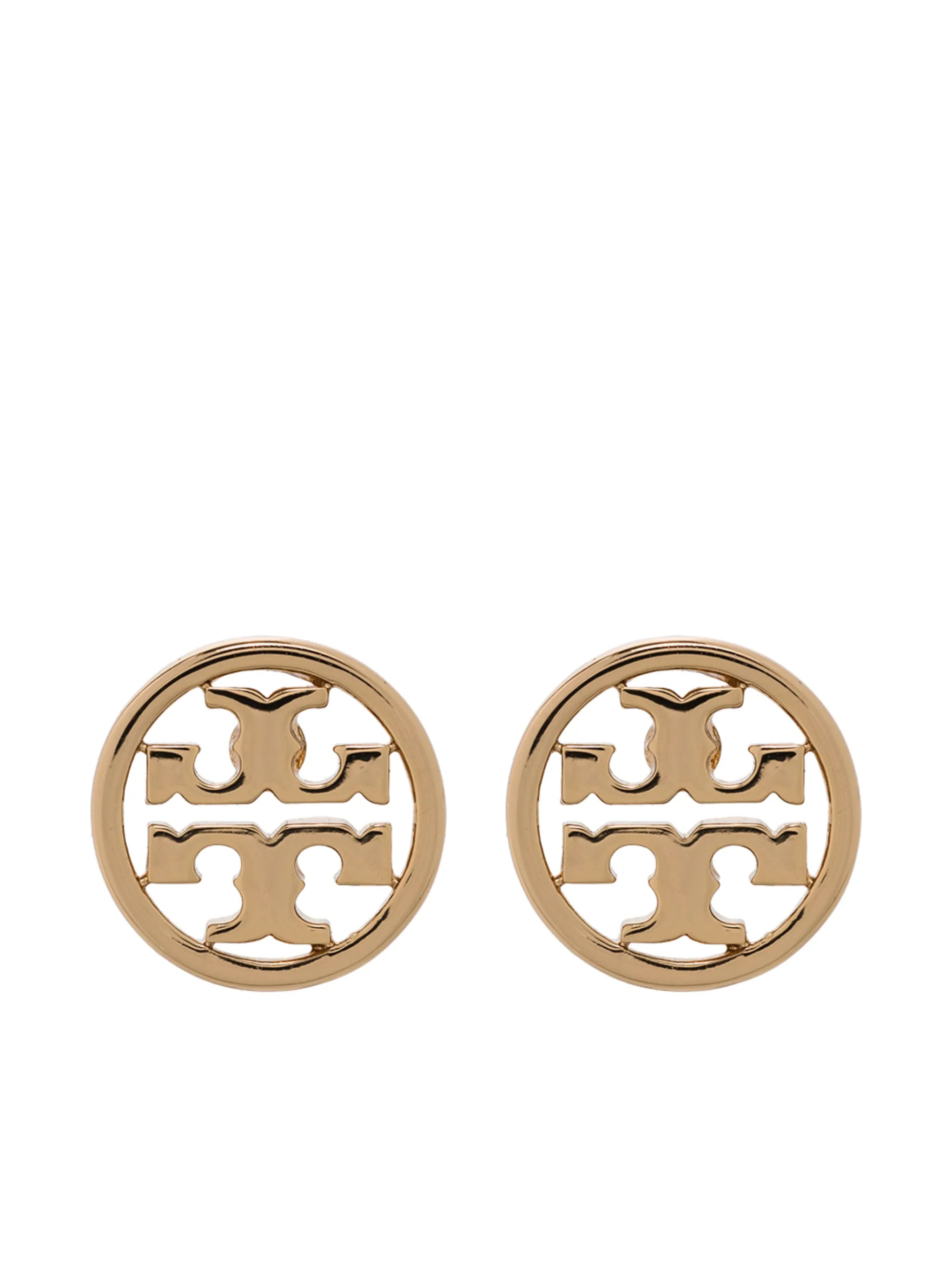 Miller round stud earrings