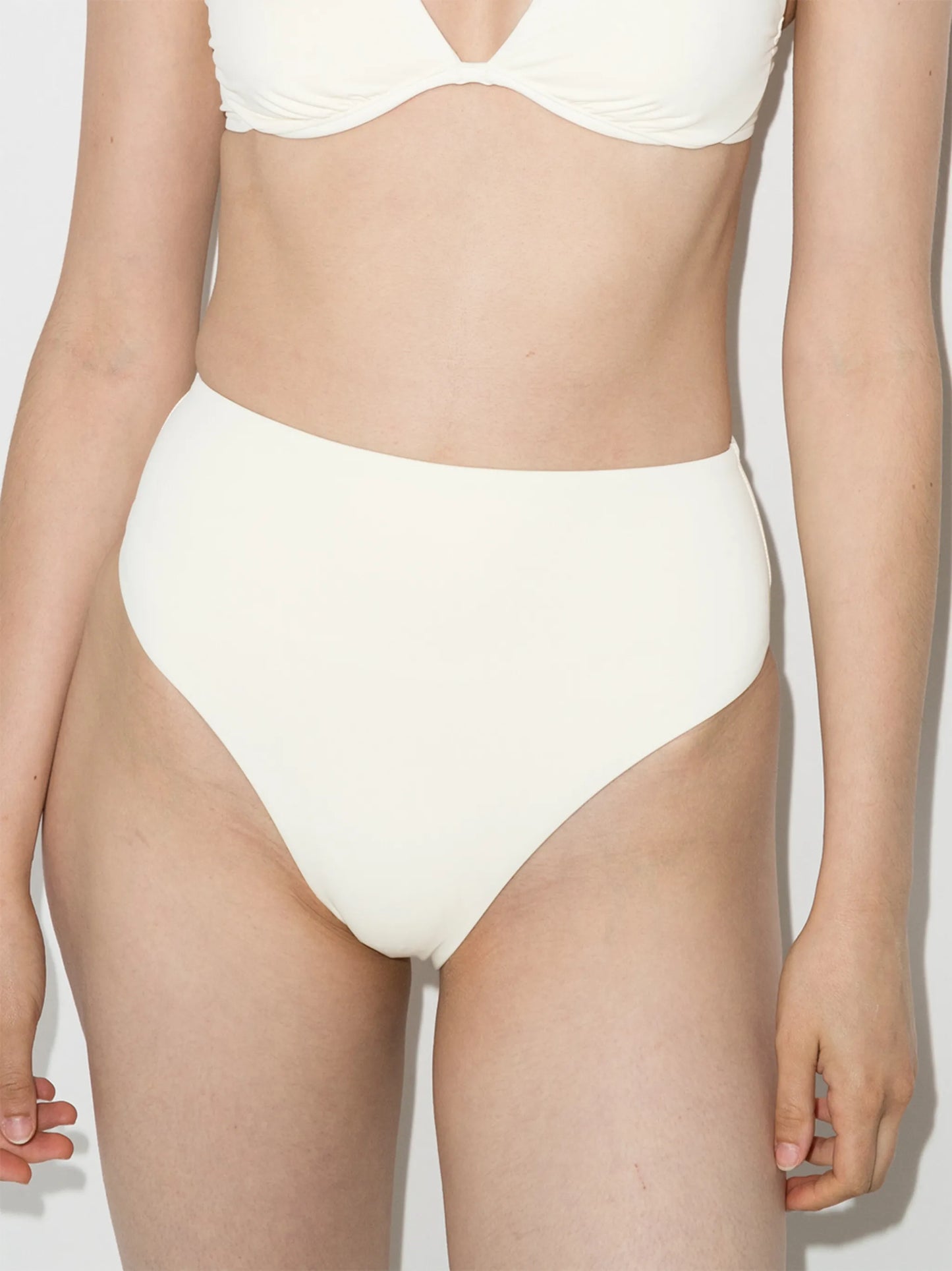 Poppy high-waisted bikini bottoms