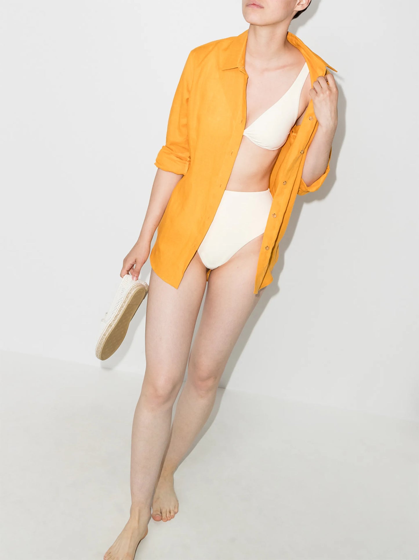 Poppy high-waisted bikini bottoms