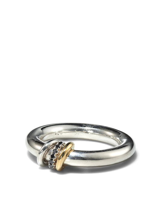 sterling silver Sirius Max diamond ring