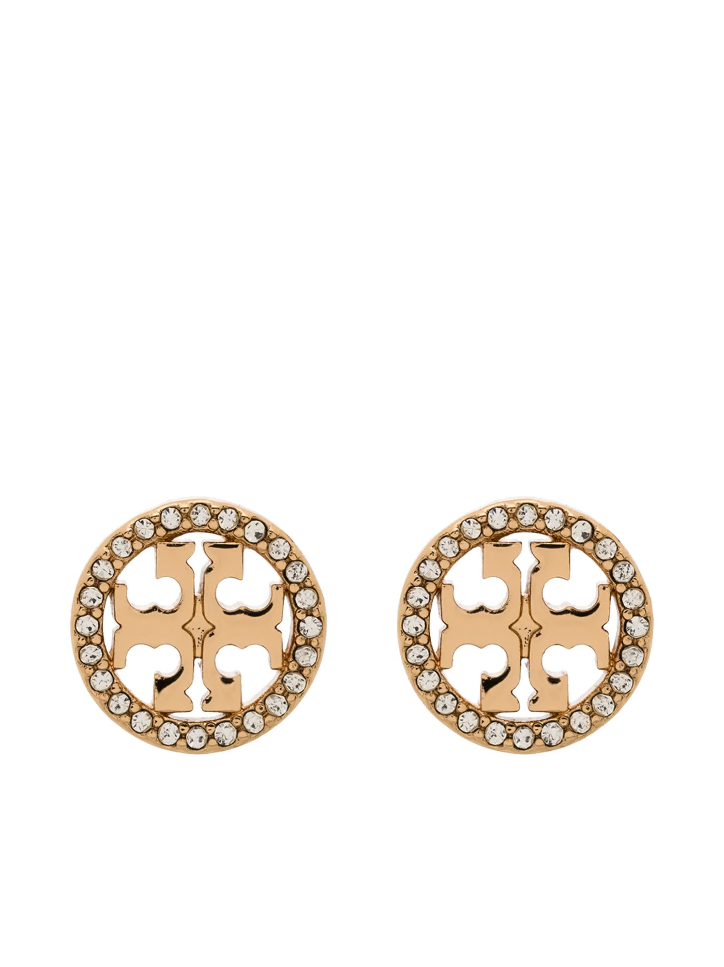 Miller pavé stud earrings