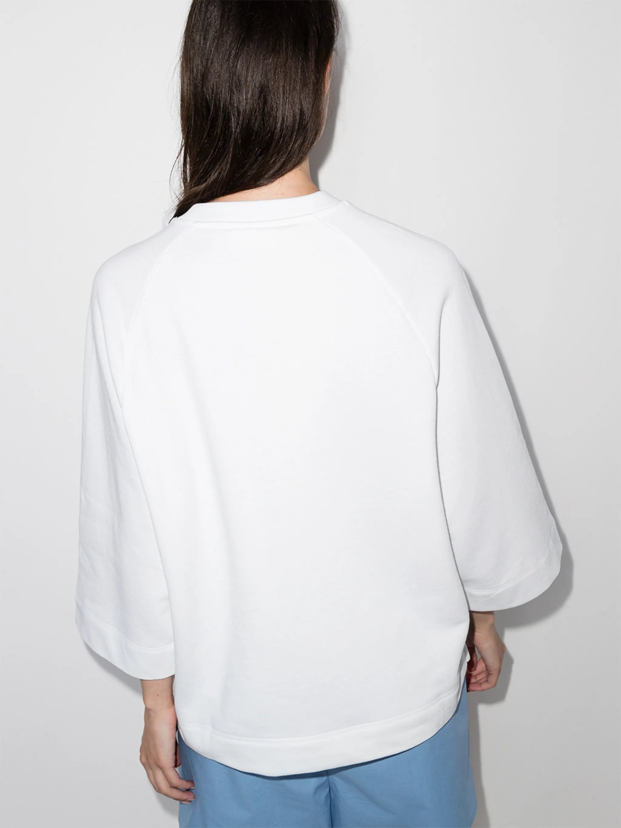 oversize ganni smiley top