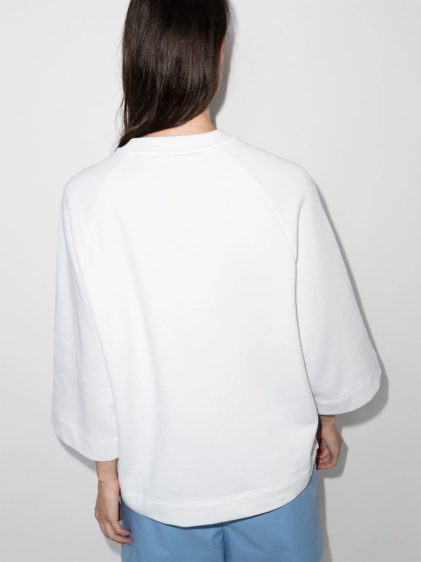 oversize ganni smiley top