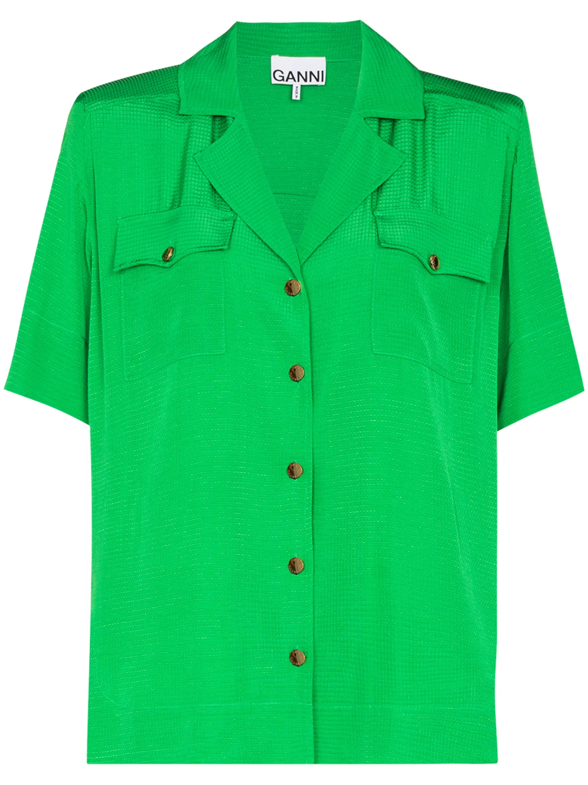 button-front shirt