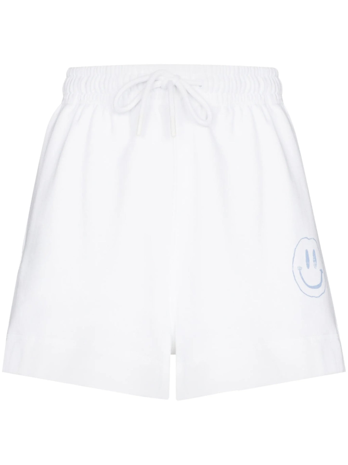 Isoli smiley-print track shorts