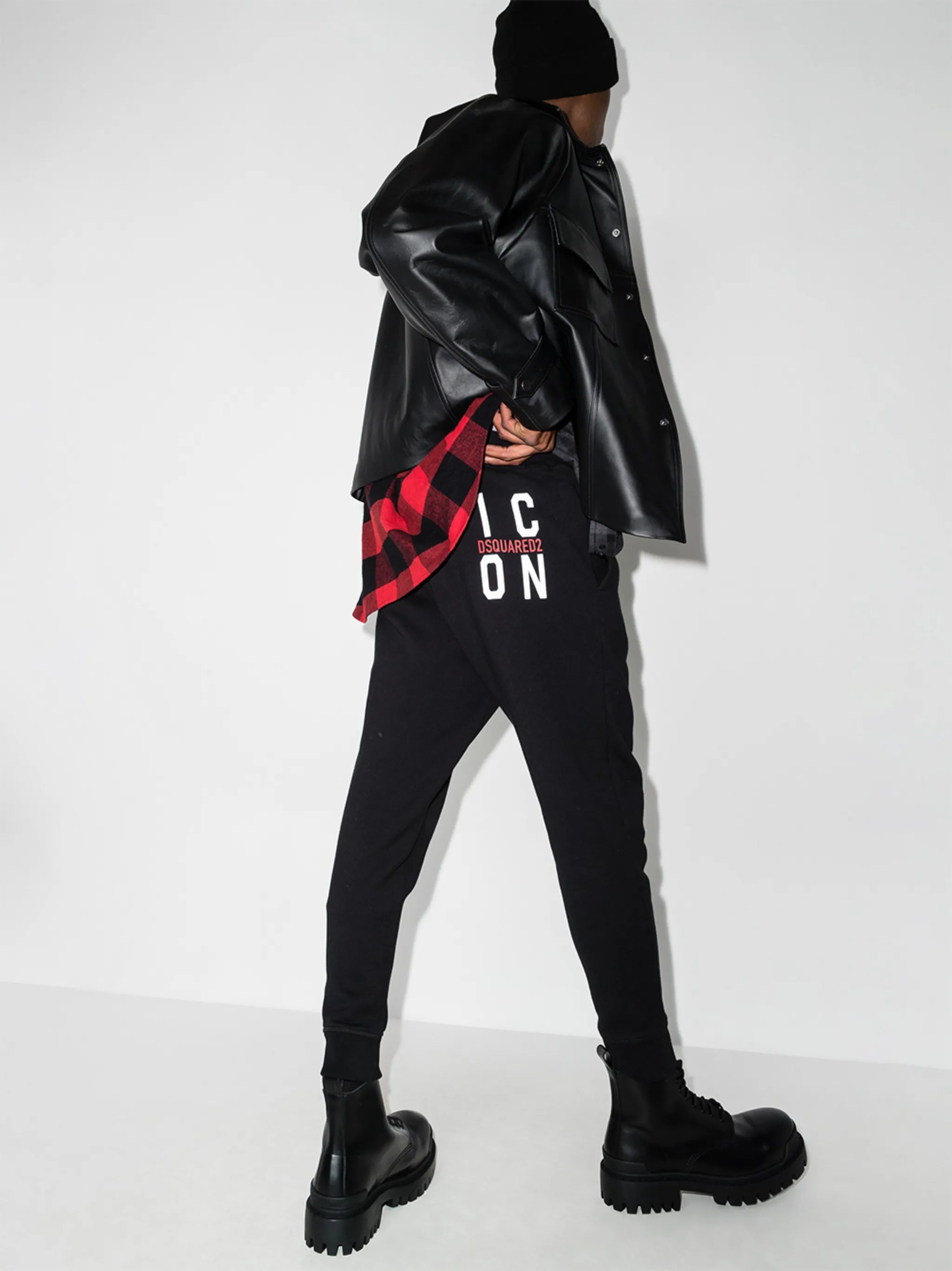 Icon tapered track pants