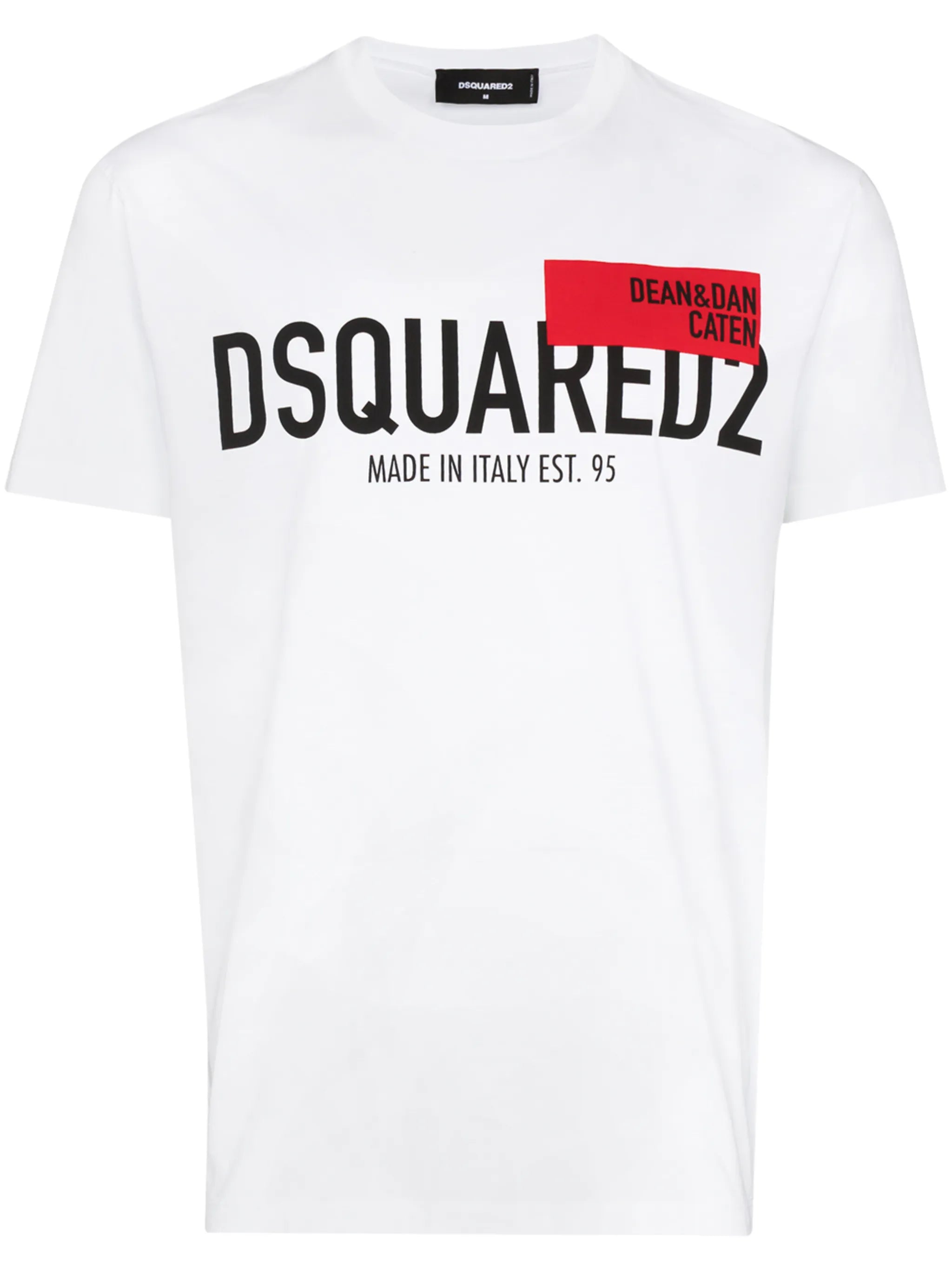 Red Tag logo-print T-shirt