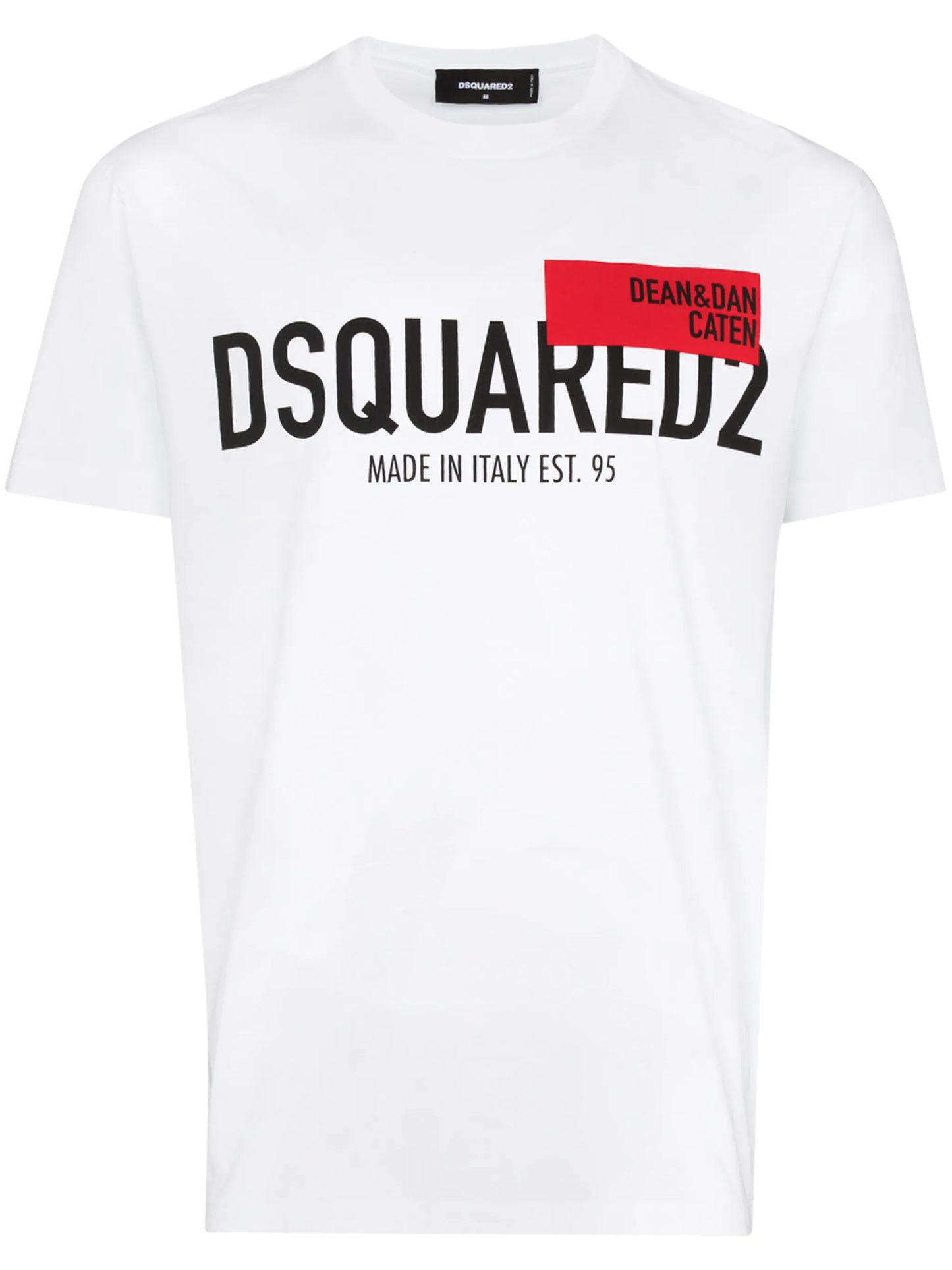 Red Tag logo-print T-shirt